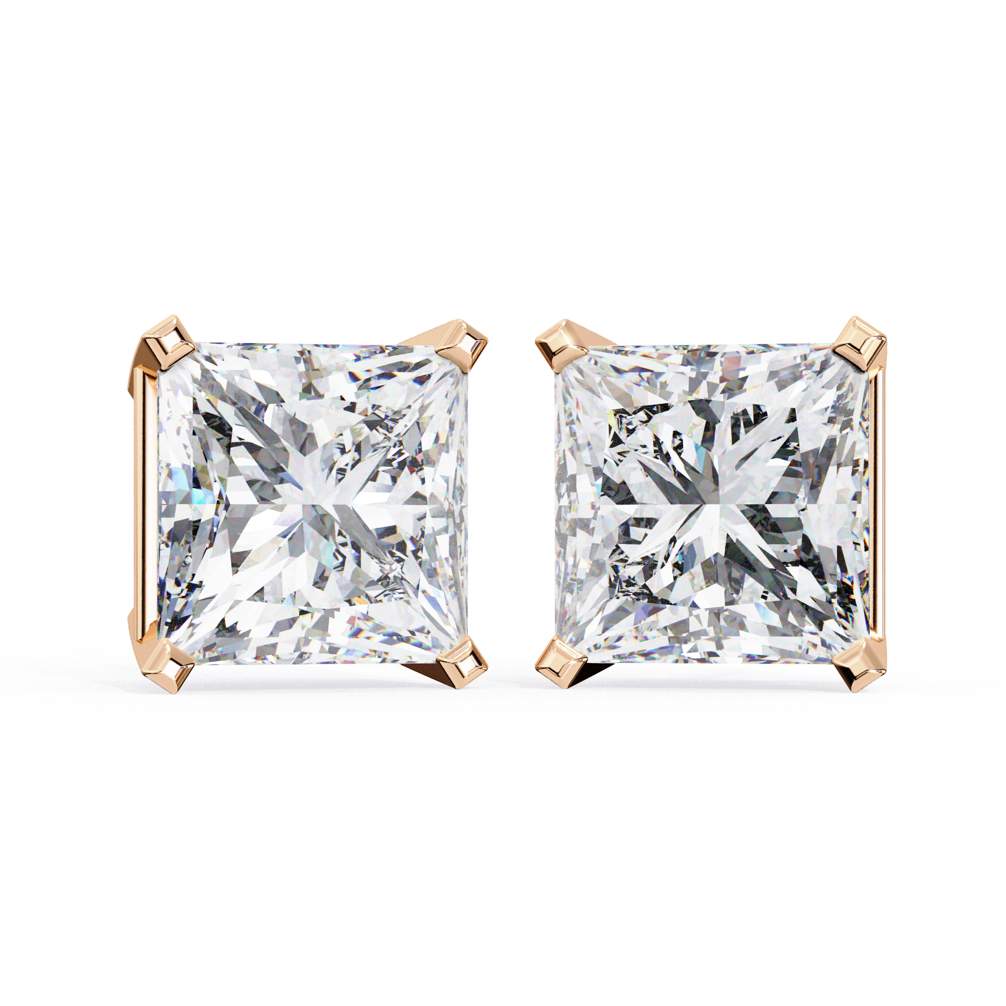 Dusk Kiss Diamond Earrings