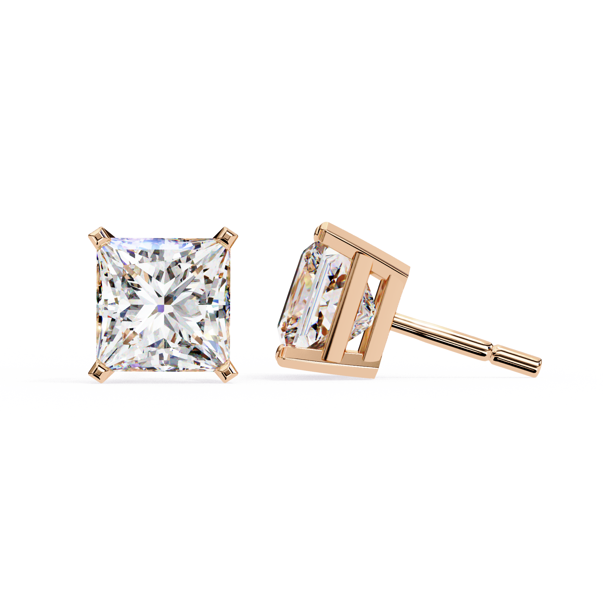 Dusk Kiss Diamond Earrings