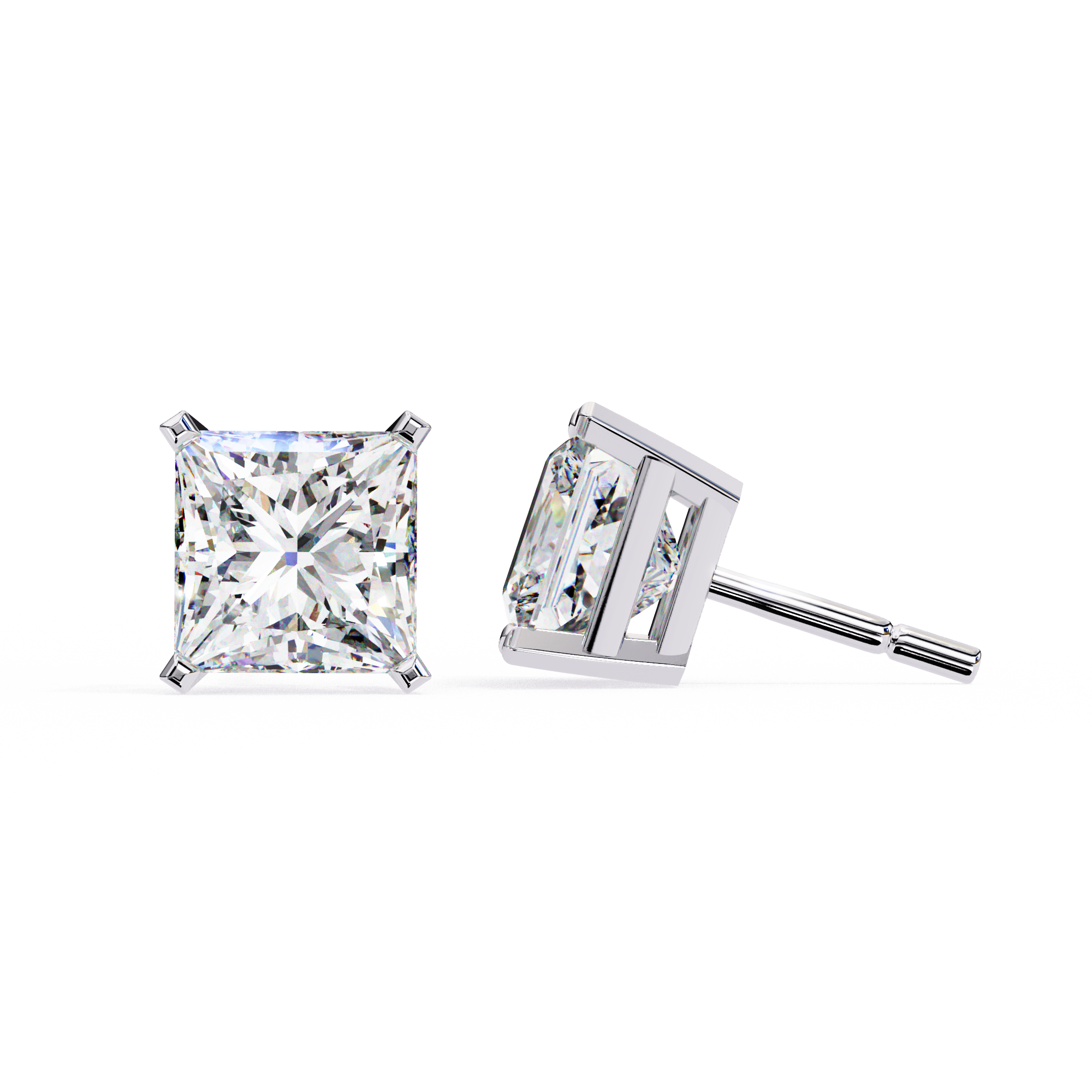 Dusk Kiss Diamond Earrings