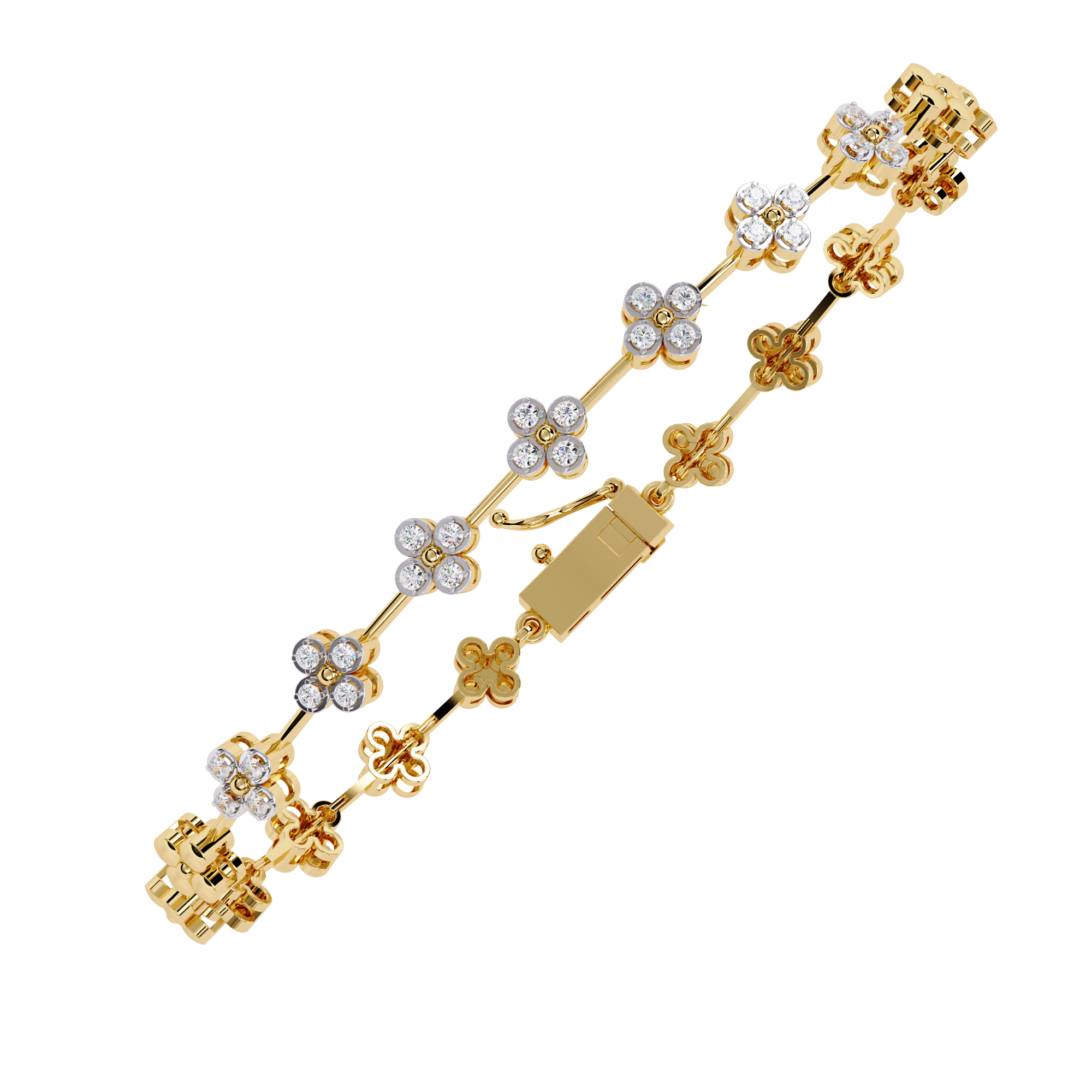 Starlight Loop Diamond Bracelet