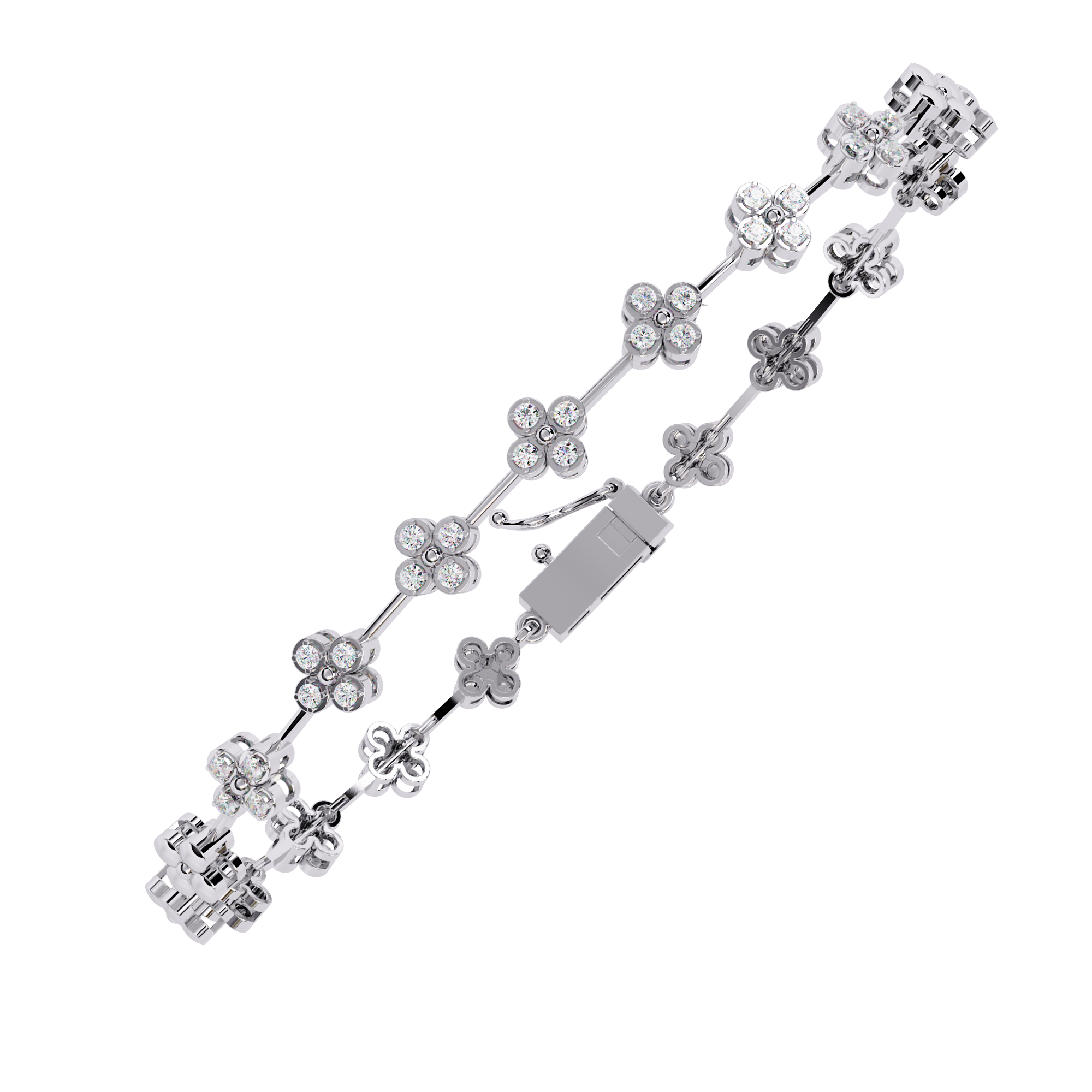 Starlight Loop Diamond Bracelet