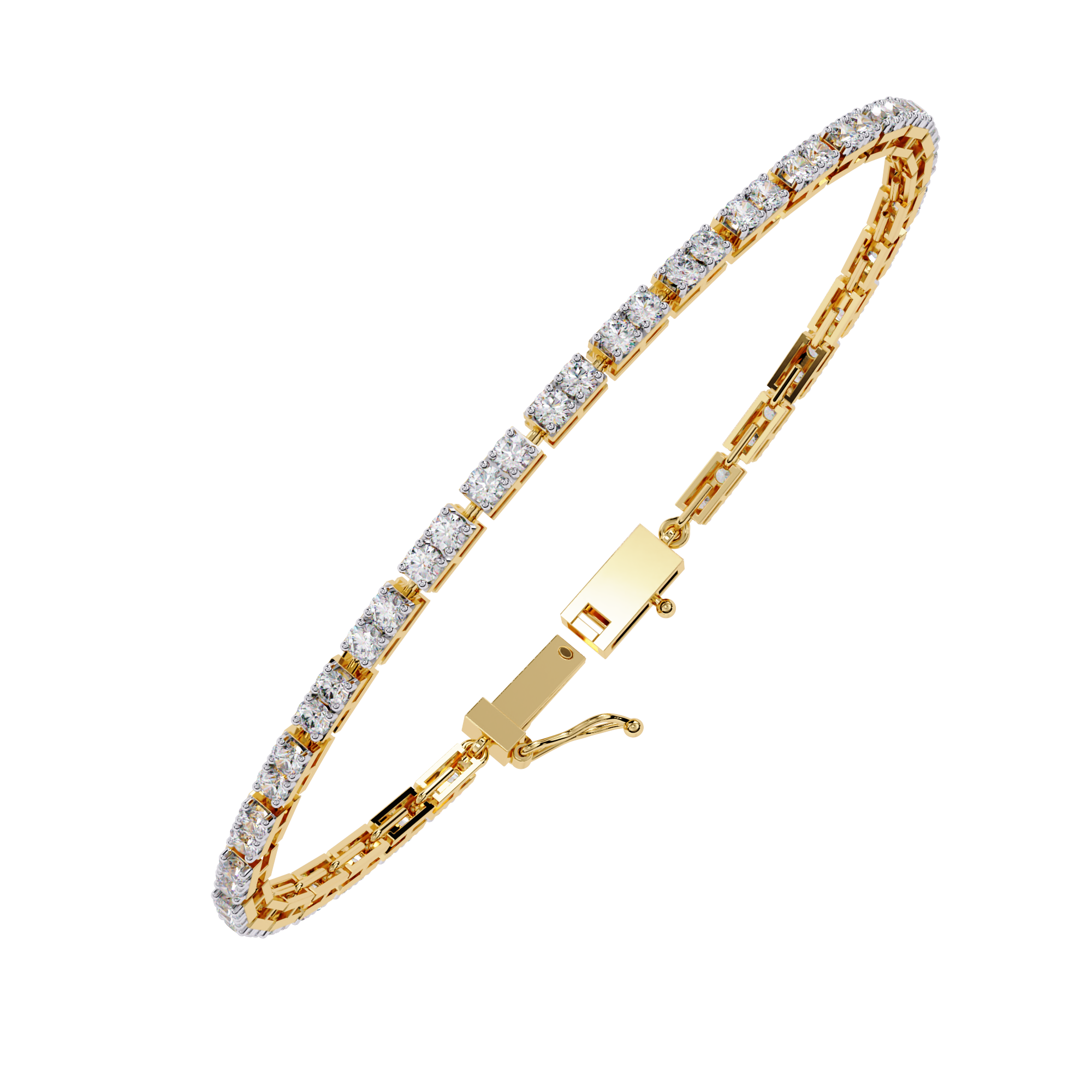 Starry Line Diamond Bracelet