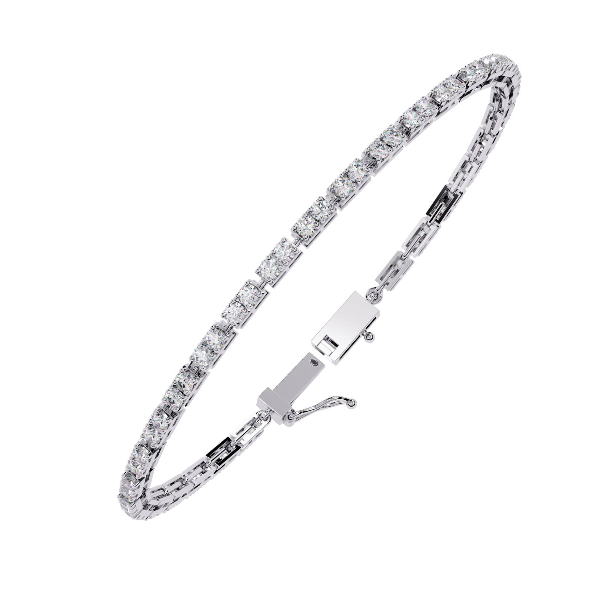 Starry Line Diamond Bracelet