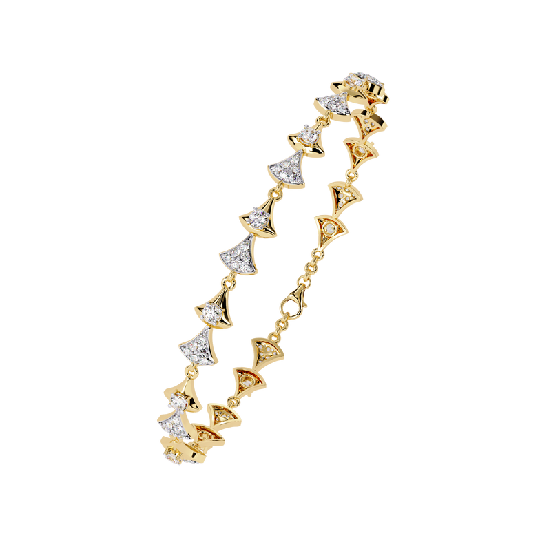 Celeste Curl Pearl Bracelet