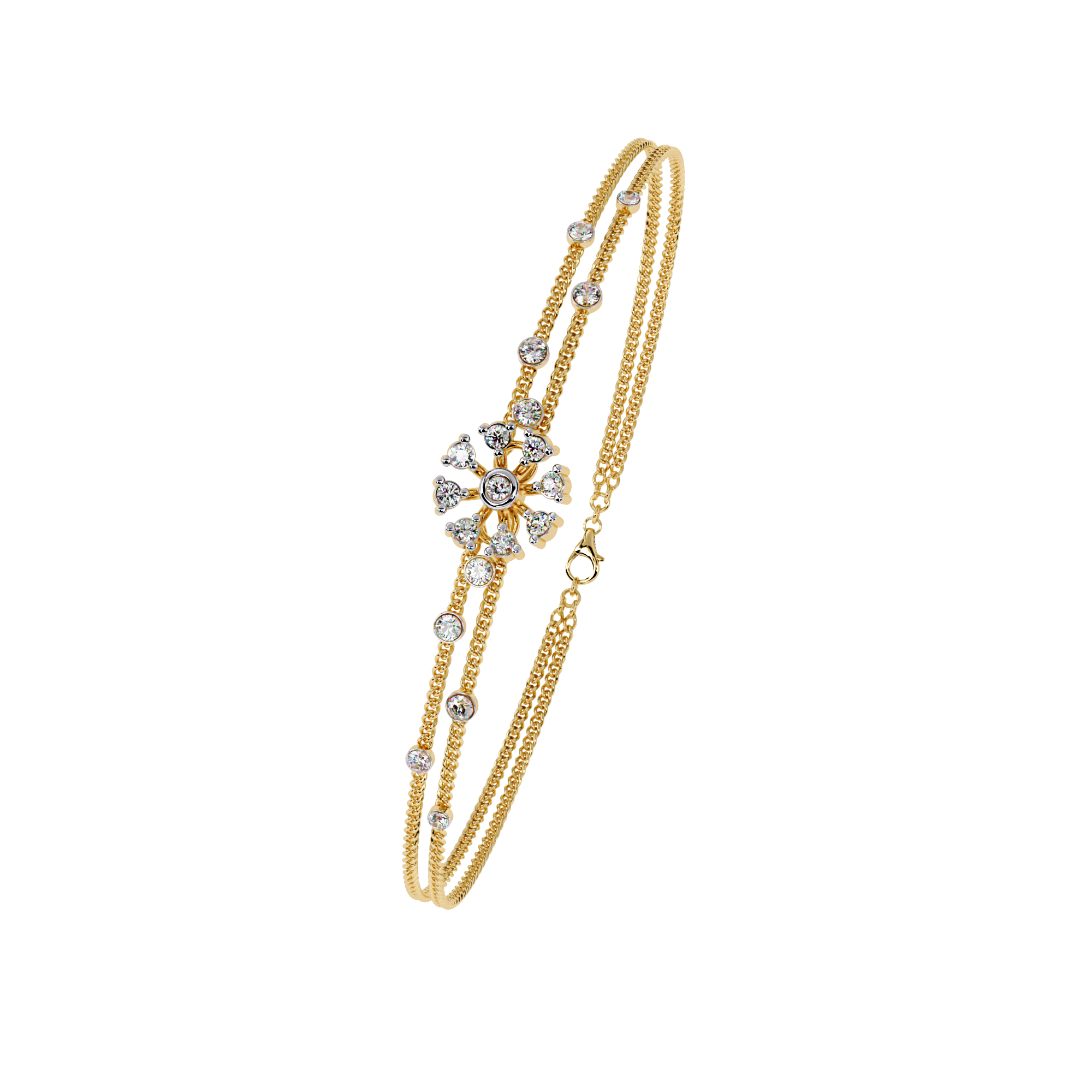 Dreamlit Crest Diamond Bracelet