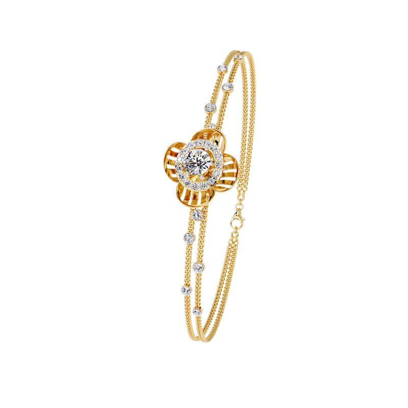 Luxe Frost Diamond Bracelet