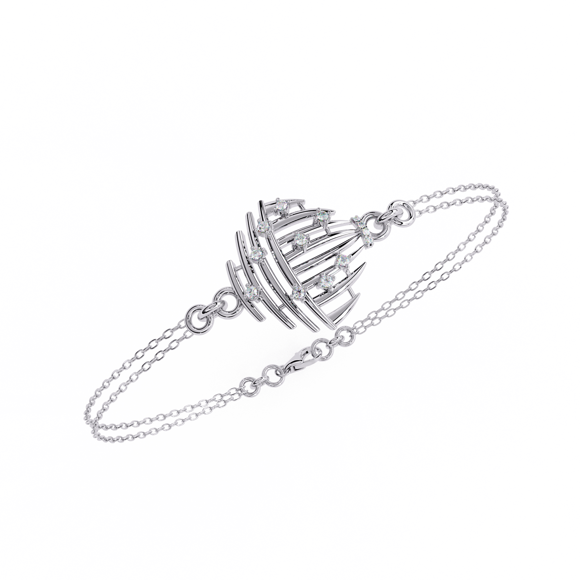 Ethereal Shine Diamond Bracelet