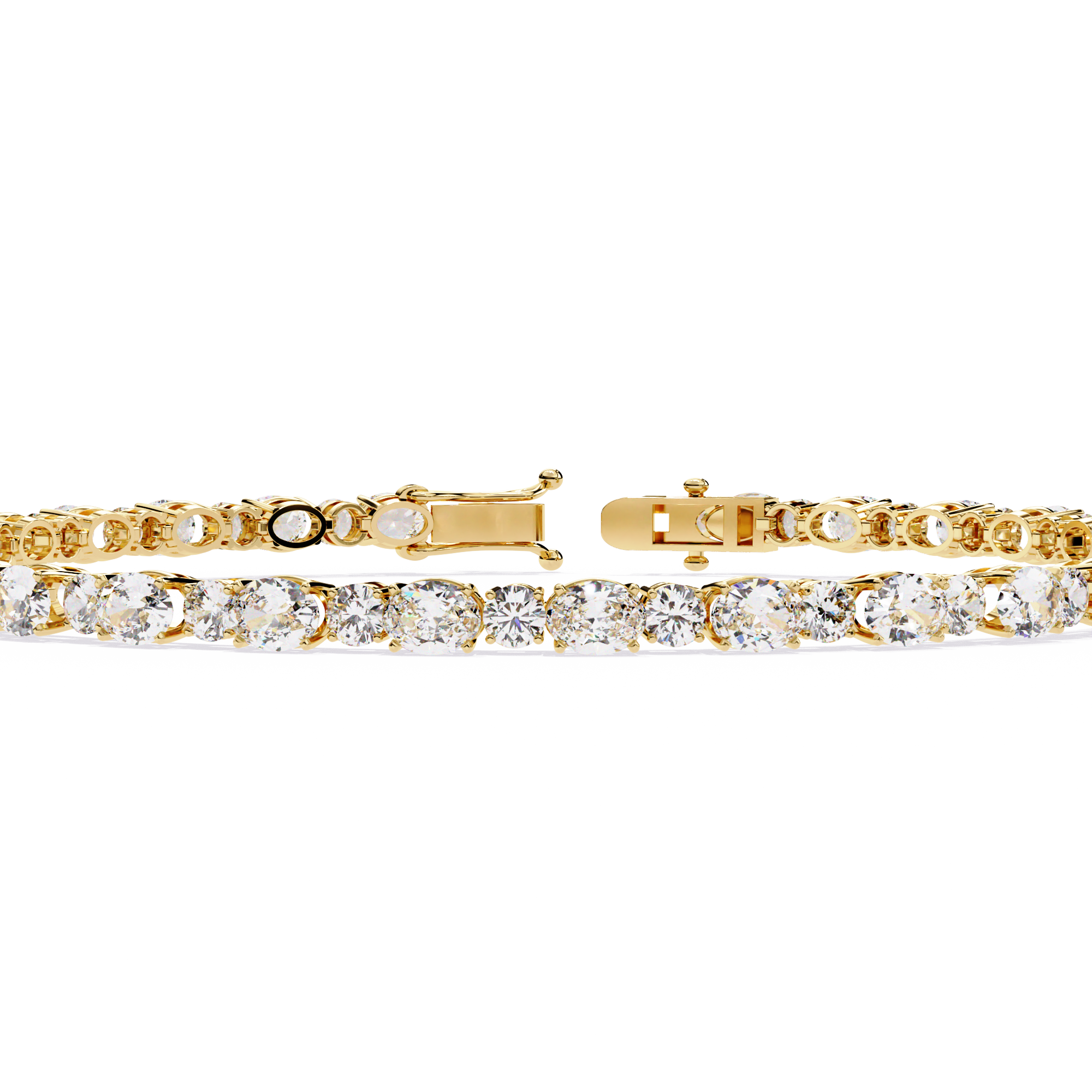 Classic Halo Diamond Bracelet