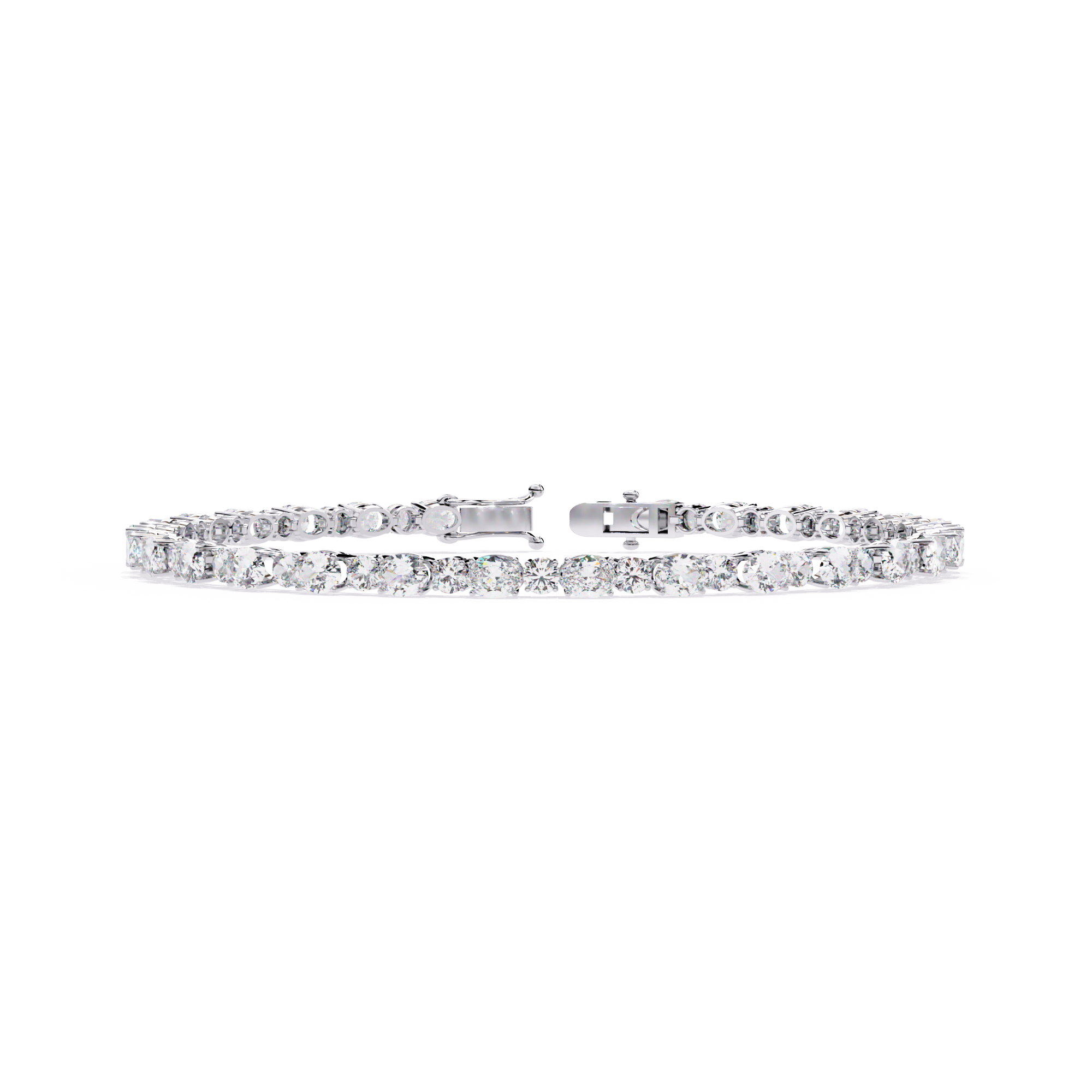 Classic Halo Diamond Bracelet