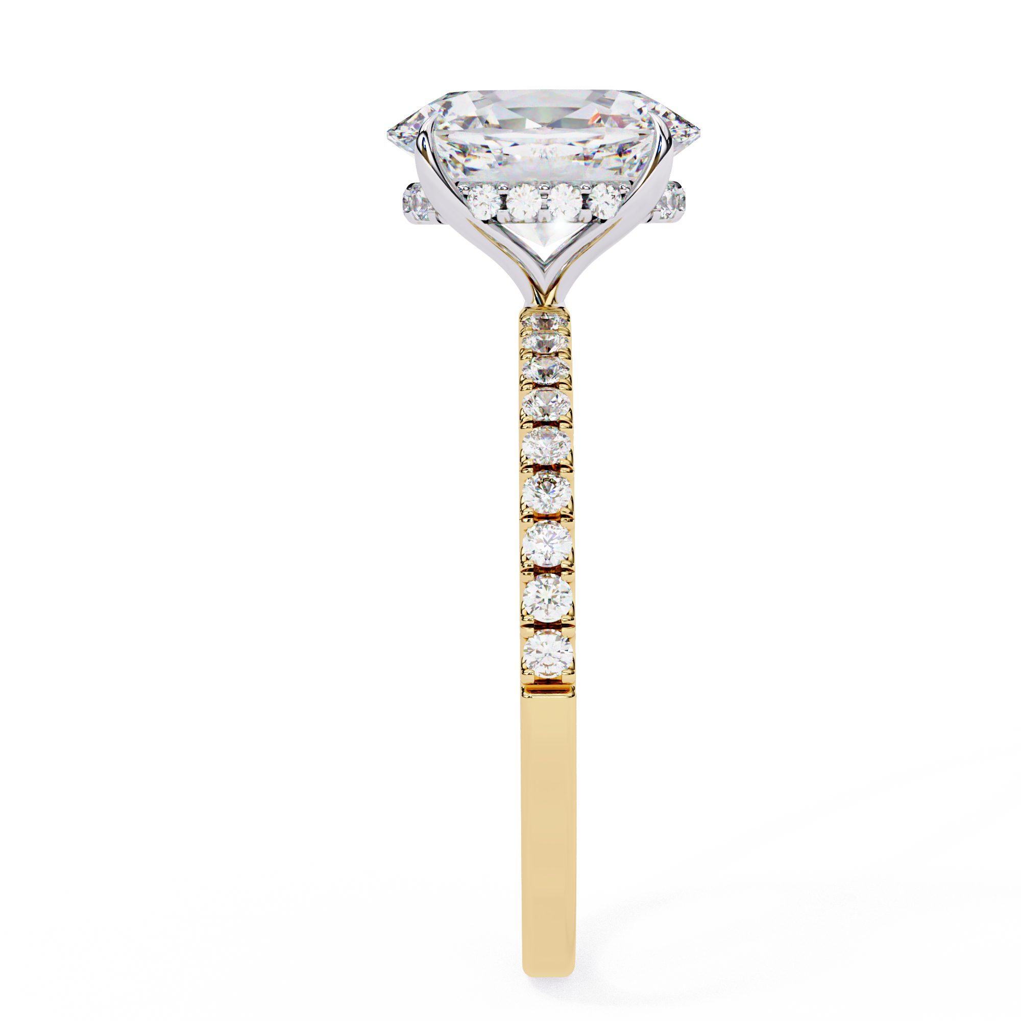 Roseflare Gold Bloom Ring