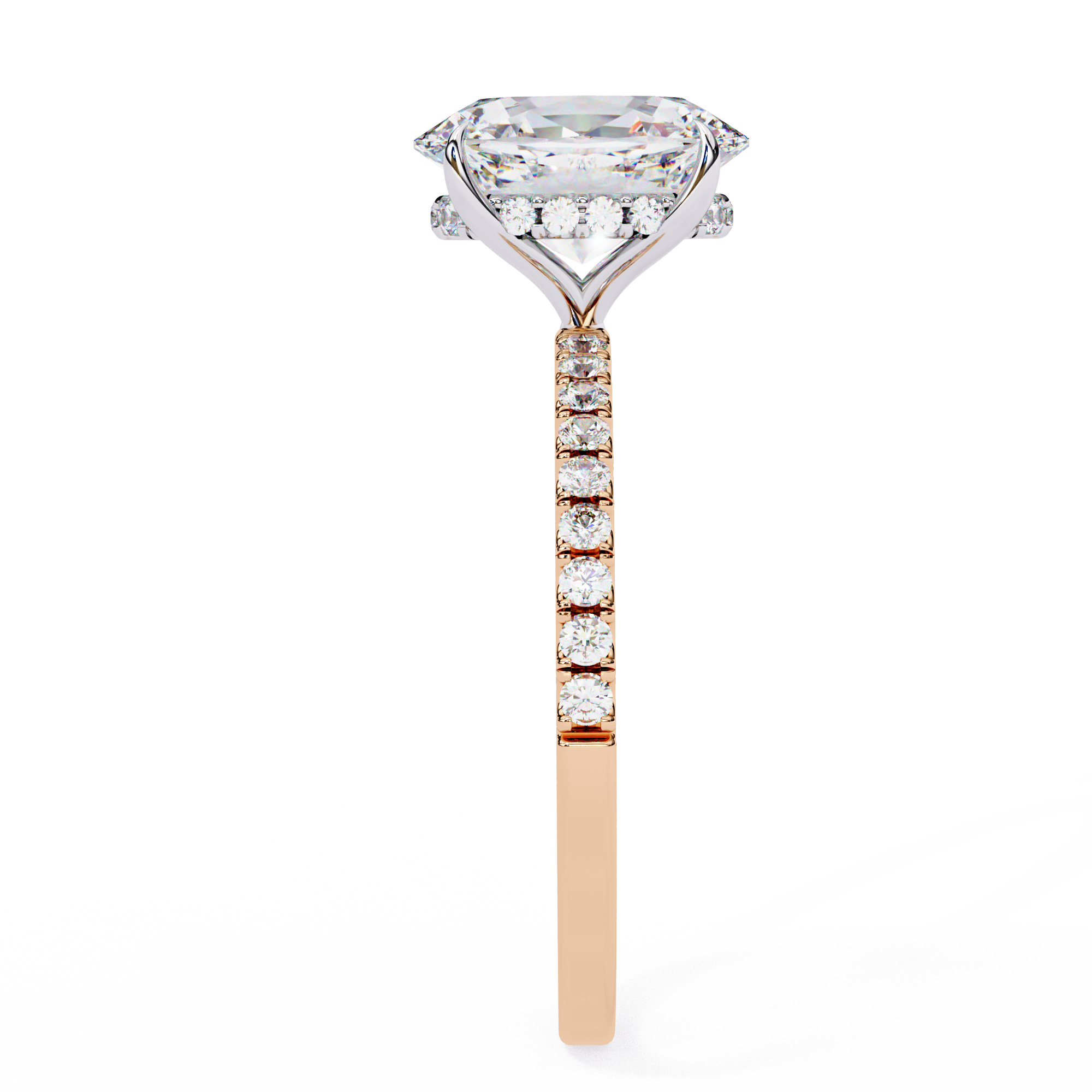 Roseflare Gold Bloom Ring