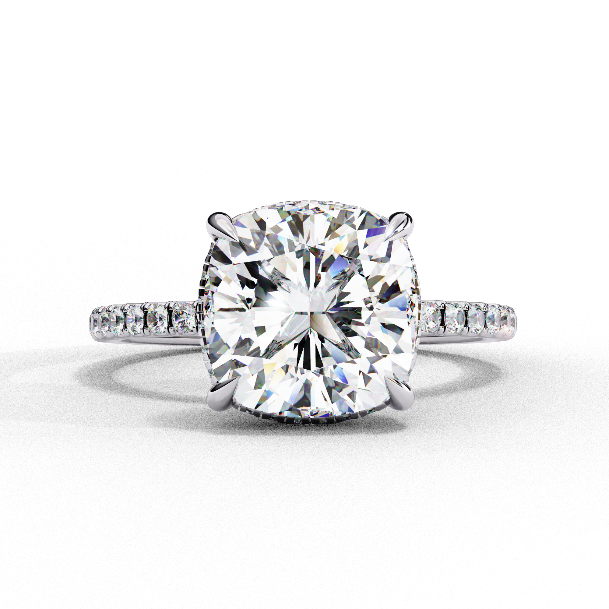 Aurora Crest Diamond Ring