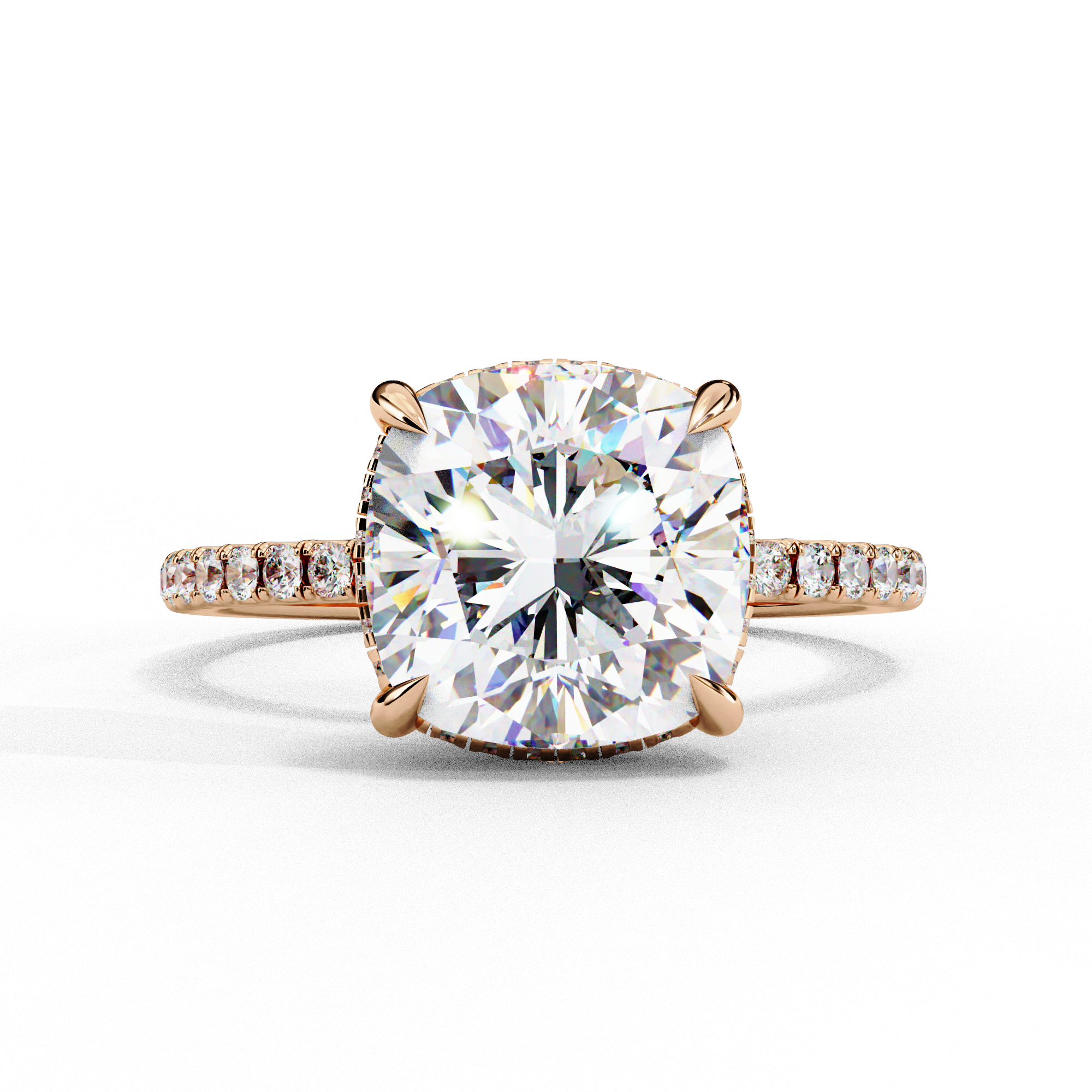 Aurora Crest Diamond Ring