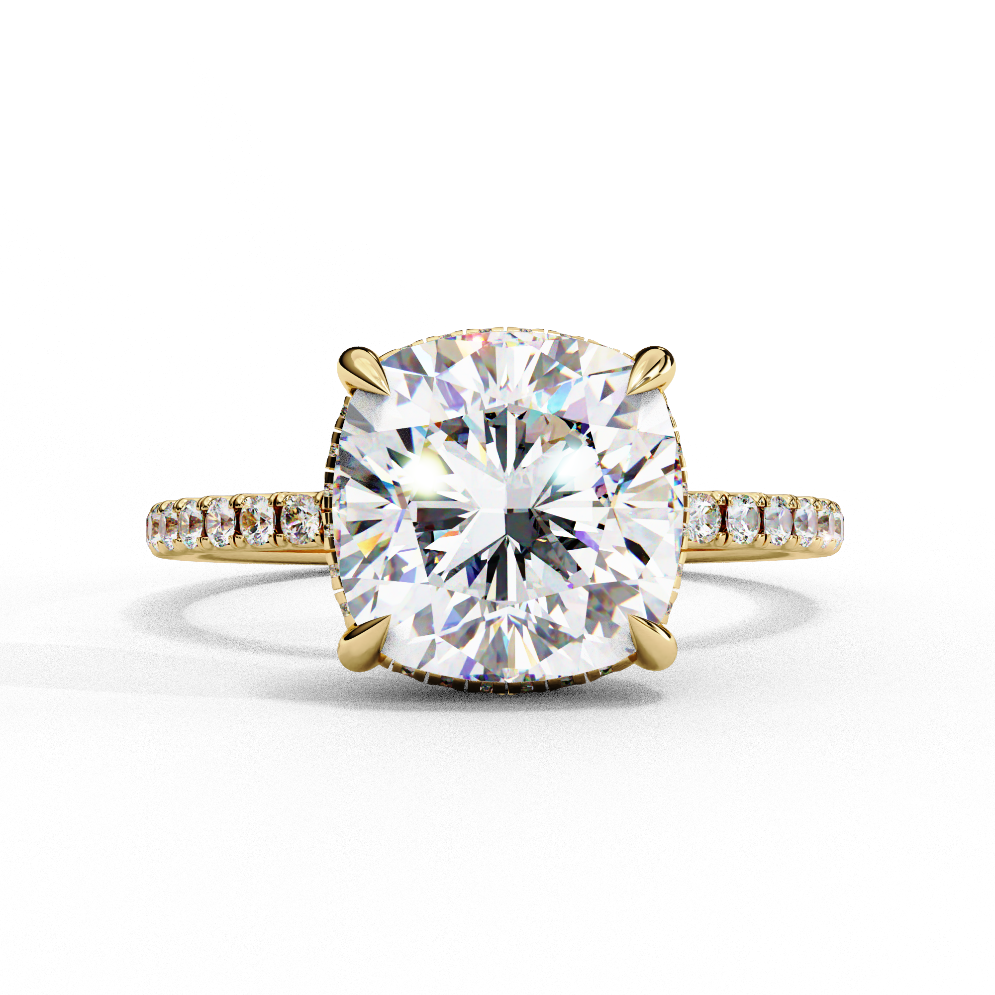 Aurora Crest Diamond Ring