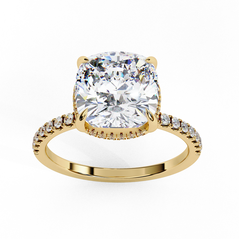 Aurora Crest Diamond Ring