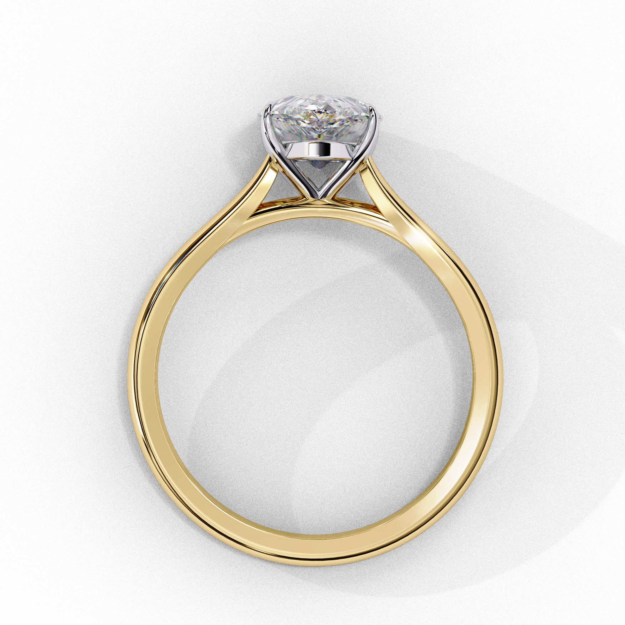 Starbeam Diamond Ring