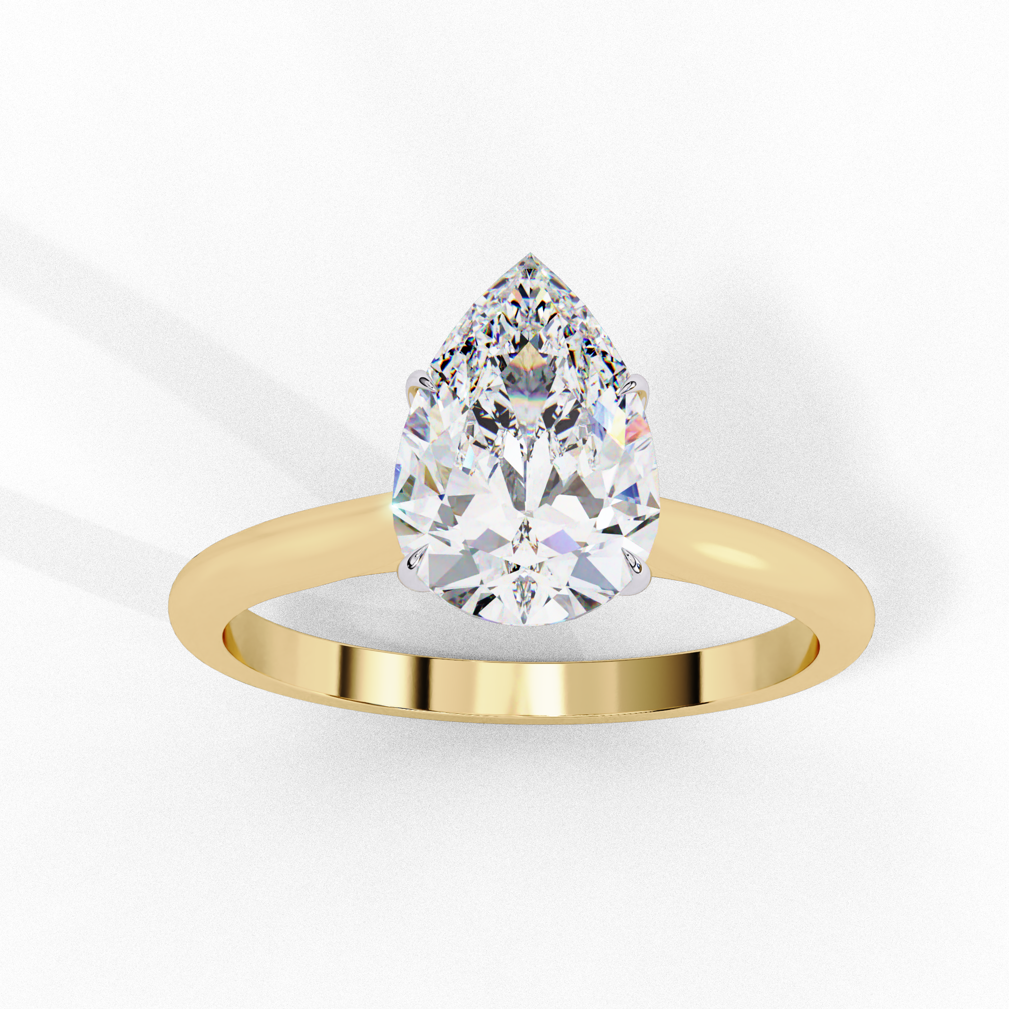 Starbeam Diamond Ring