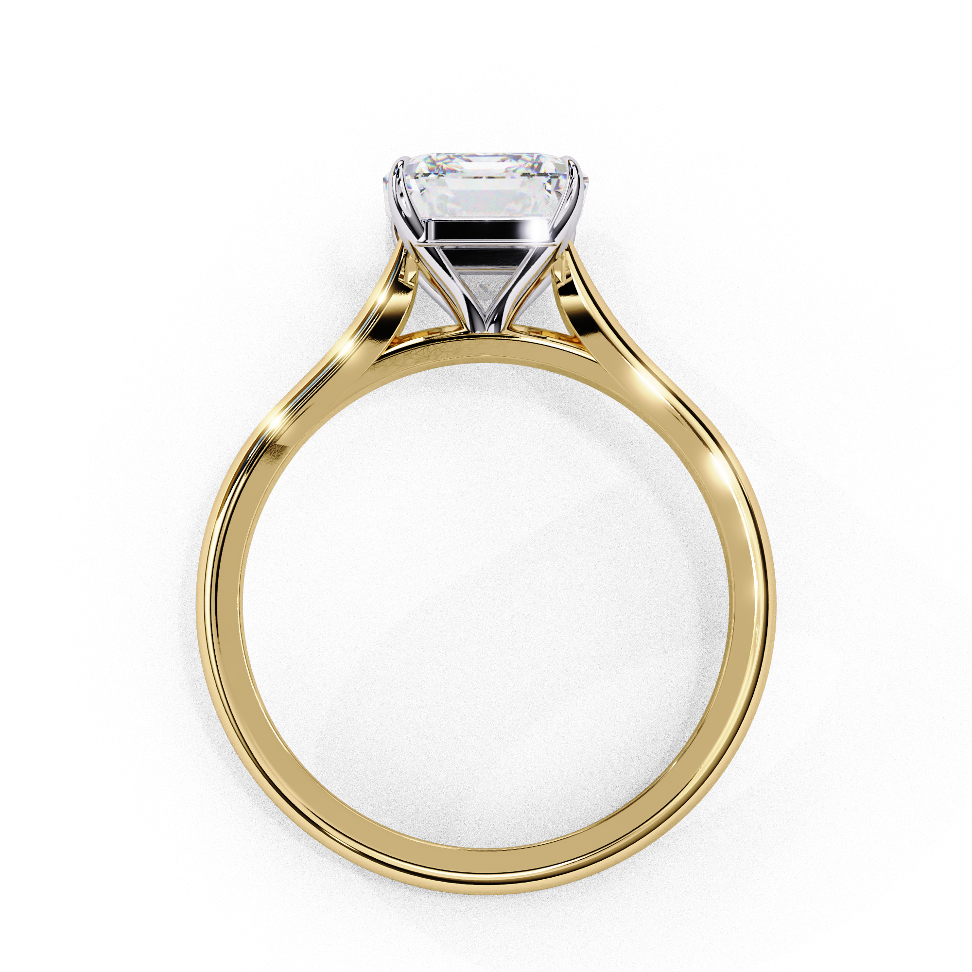 Dawnlight Fire Diamond Ring