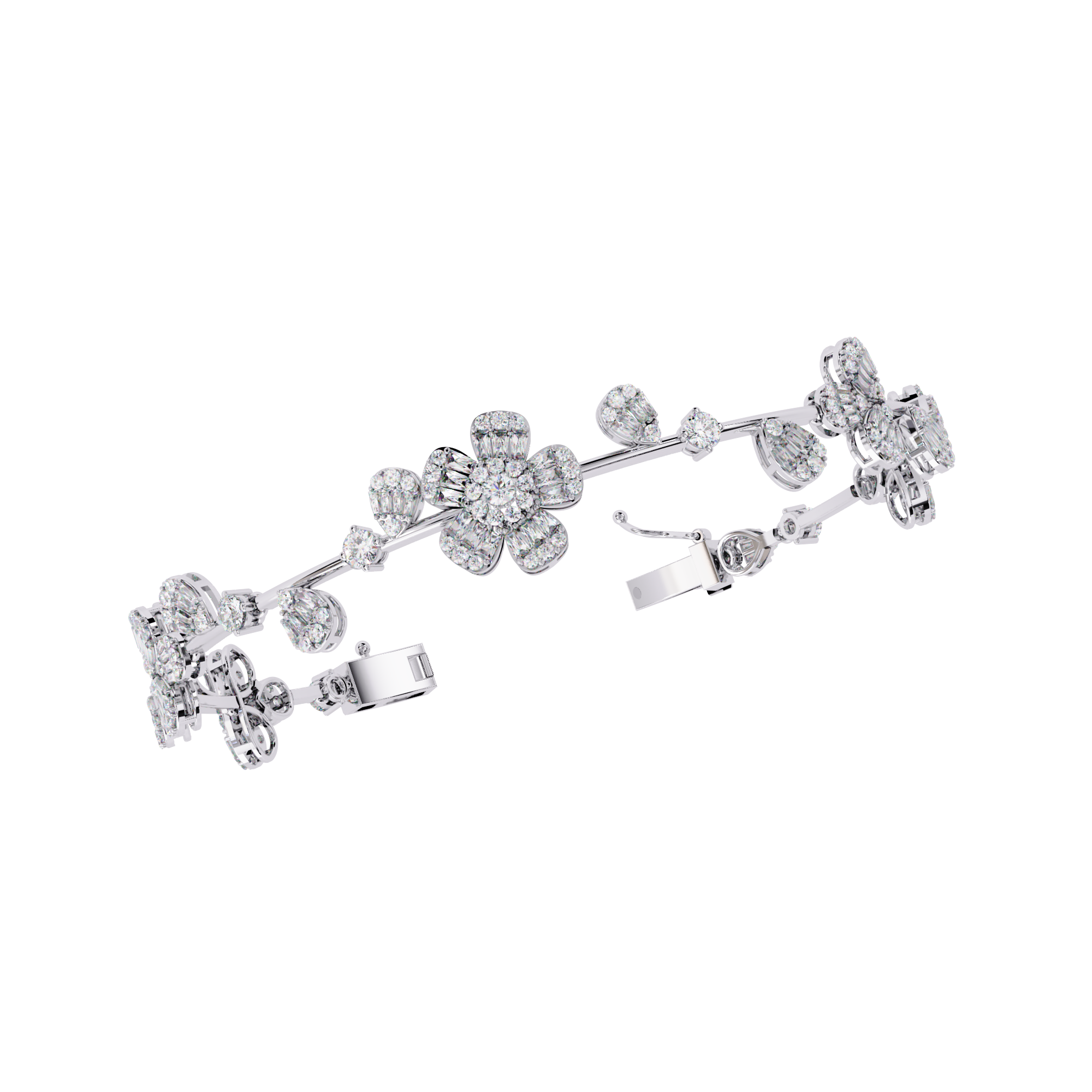 Dazzle Drift Diamond Bracelet