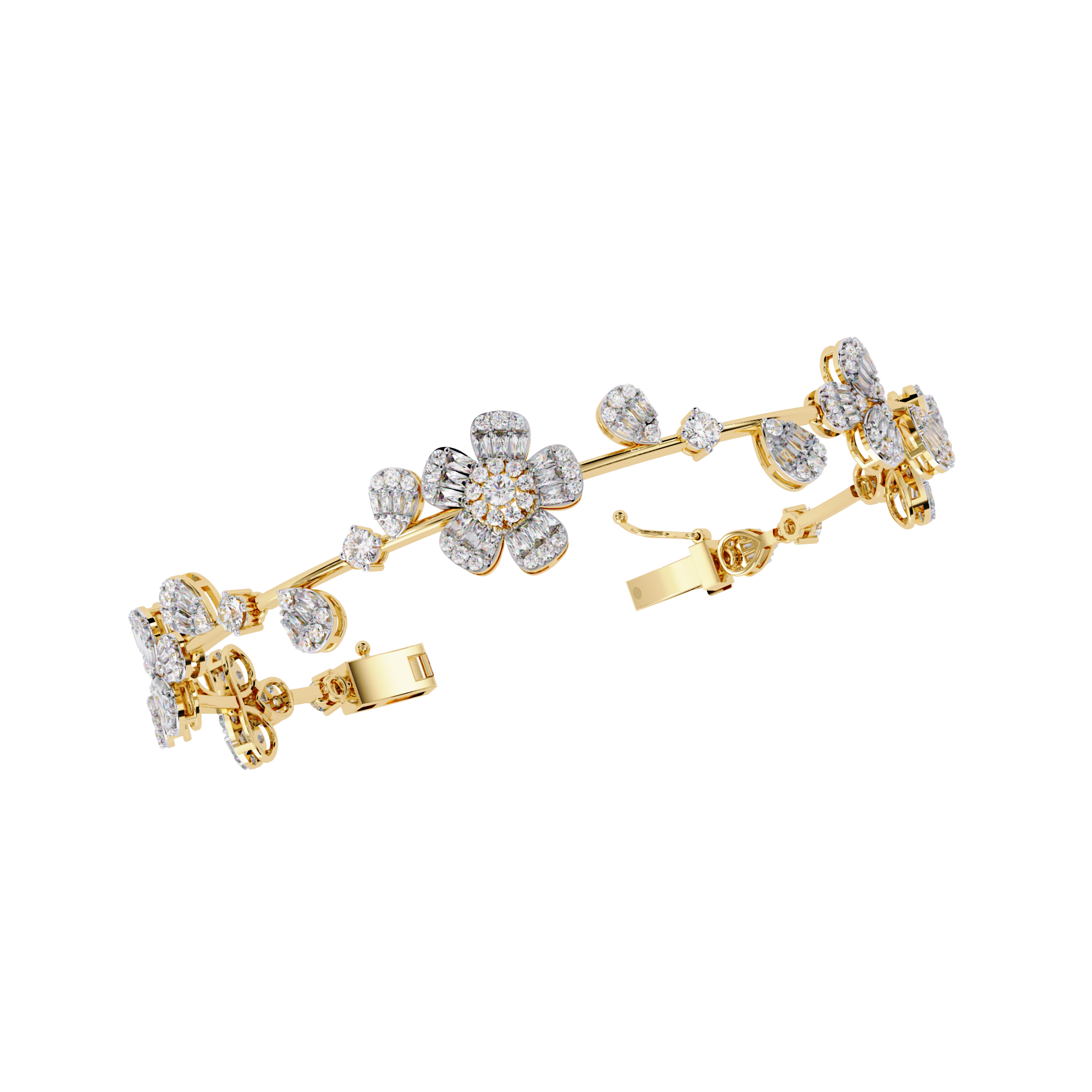 Dazzle Drift Diamond Bracelet