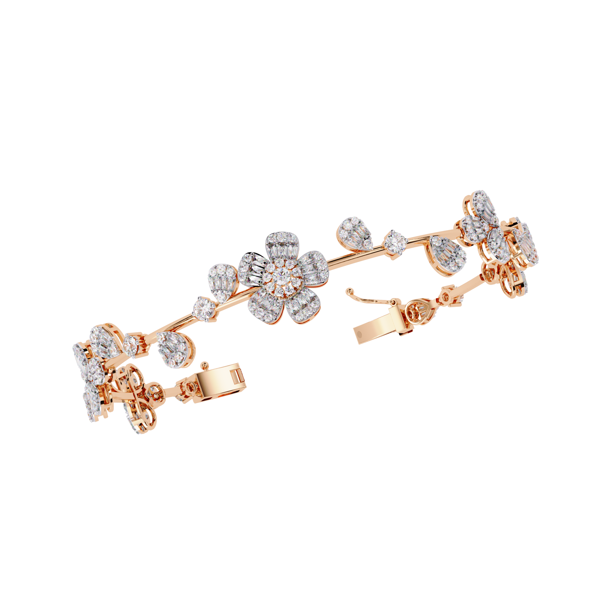 Dazzle Drift Diamond Bracelet