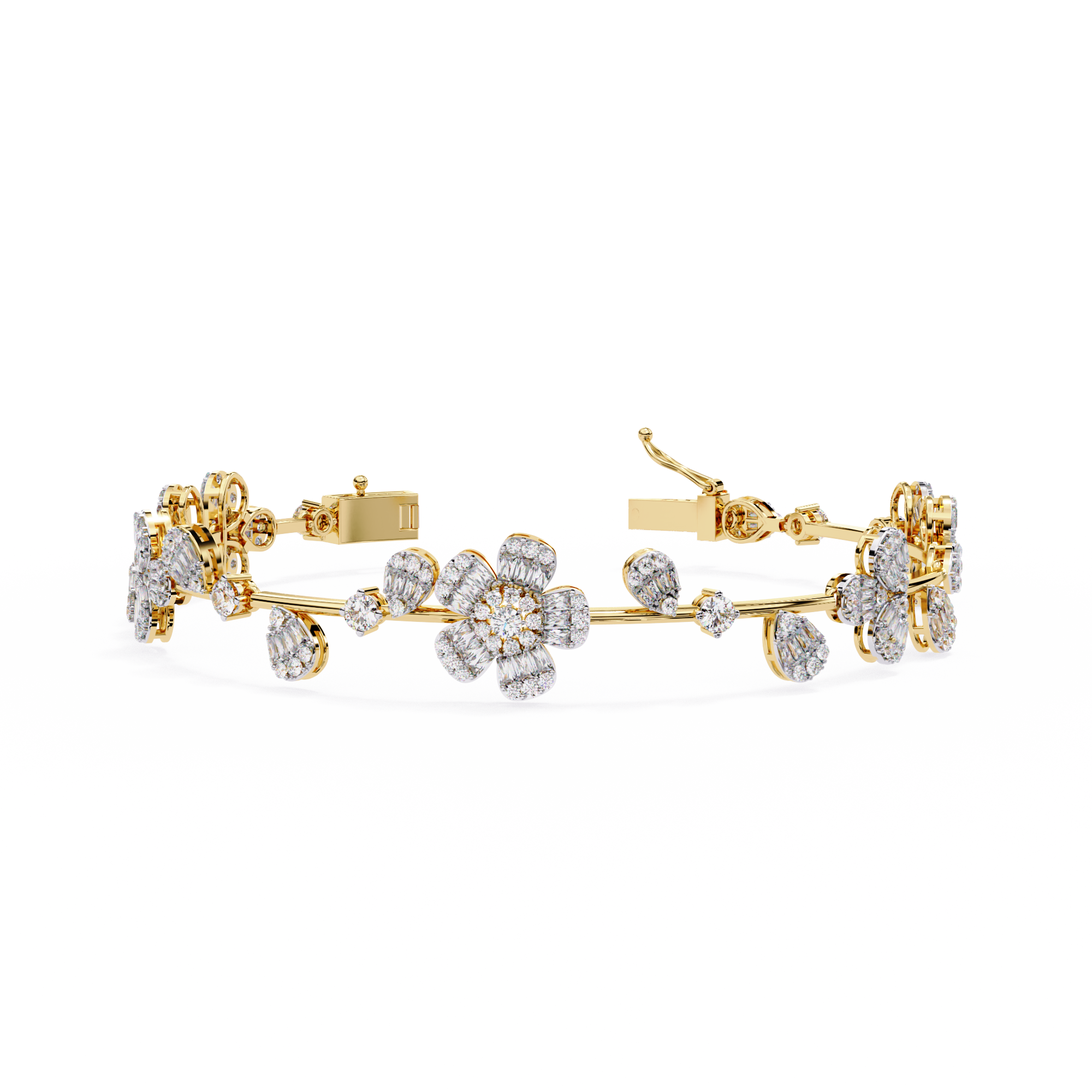 Dazzle Drift Diamond Bracelet