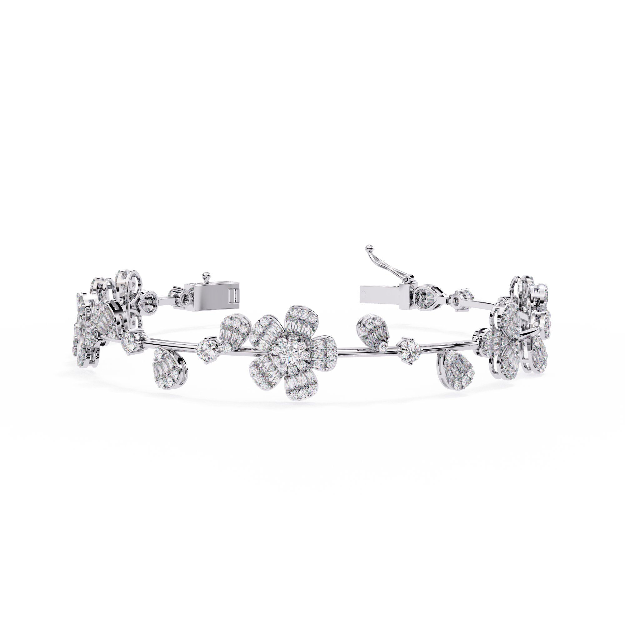 Dazzle Drift Diamond Bracelet