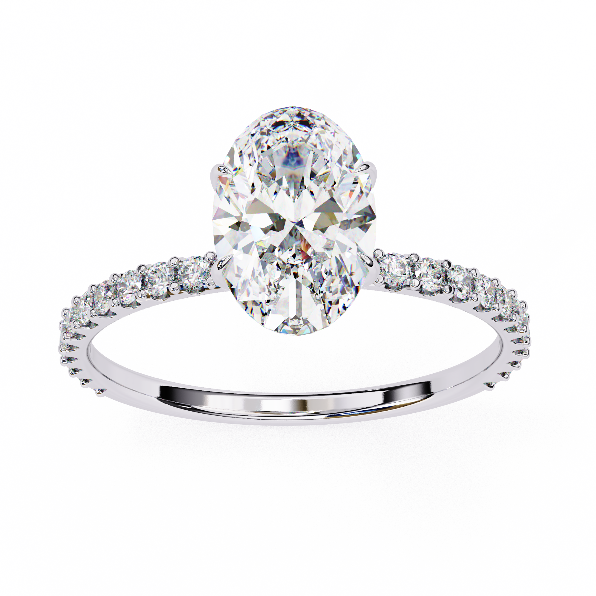 Halo Crown Ring