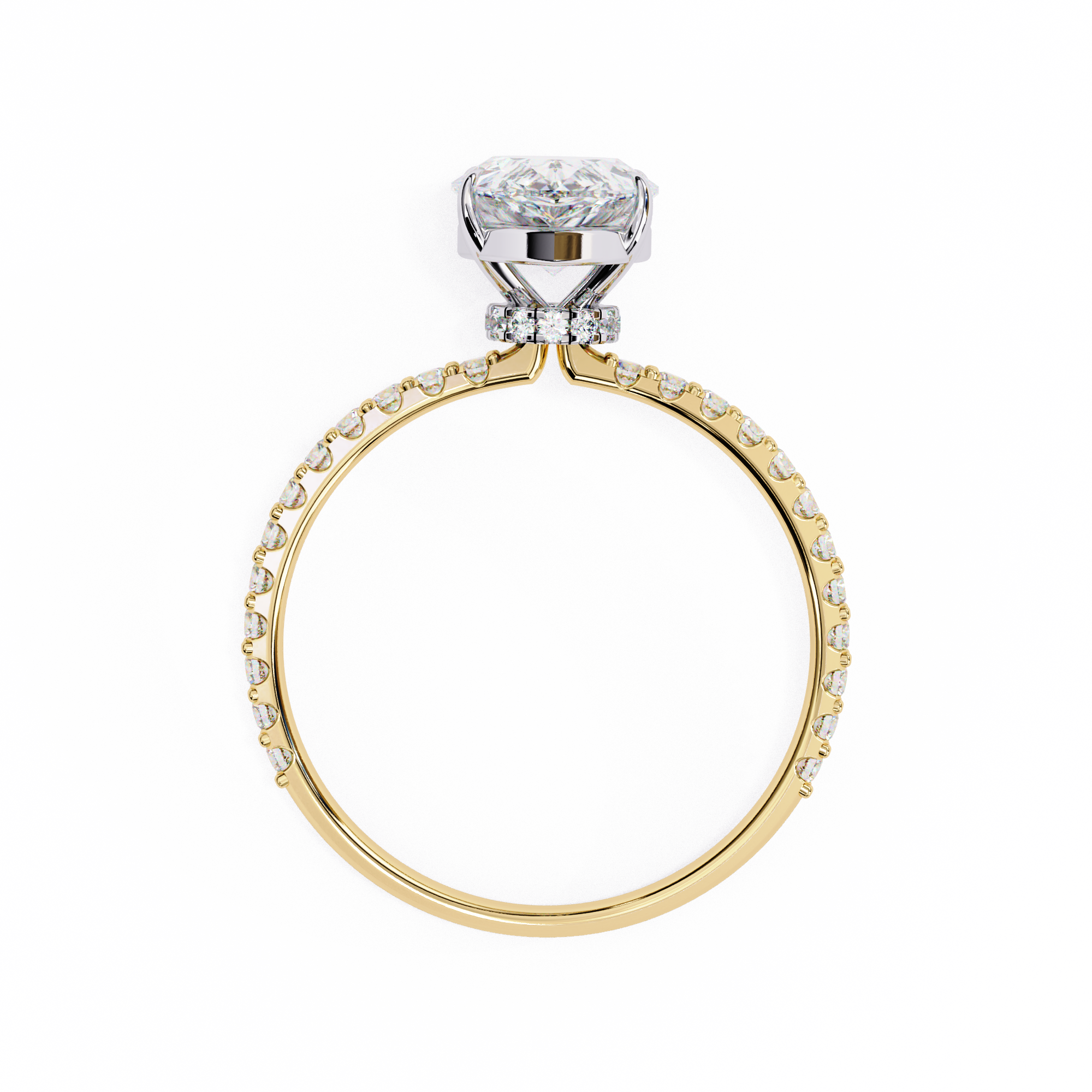 Stardust Loop Diamond Ring