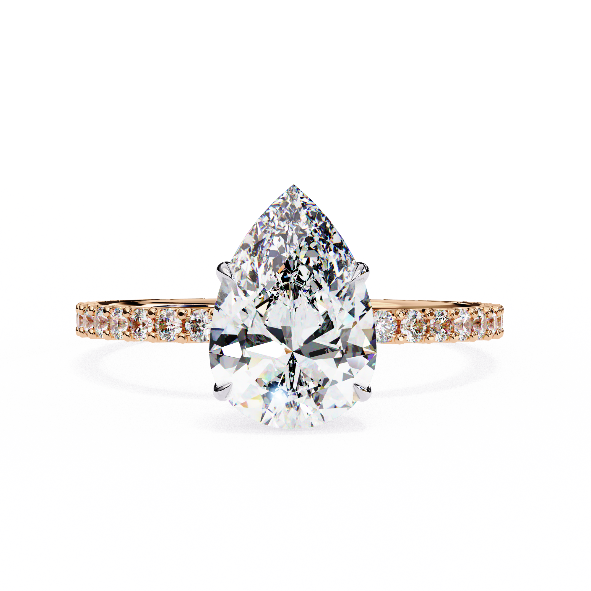 Stardust Loop Diamond Ring