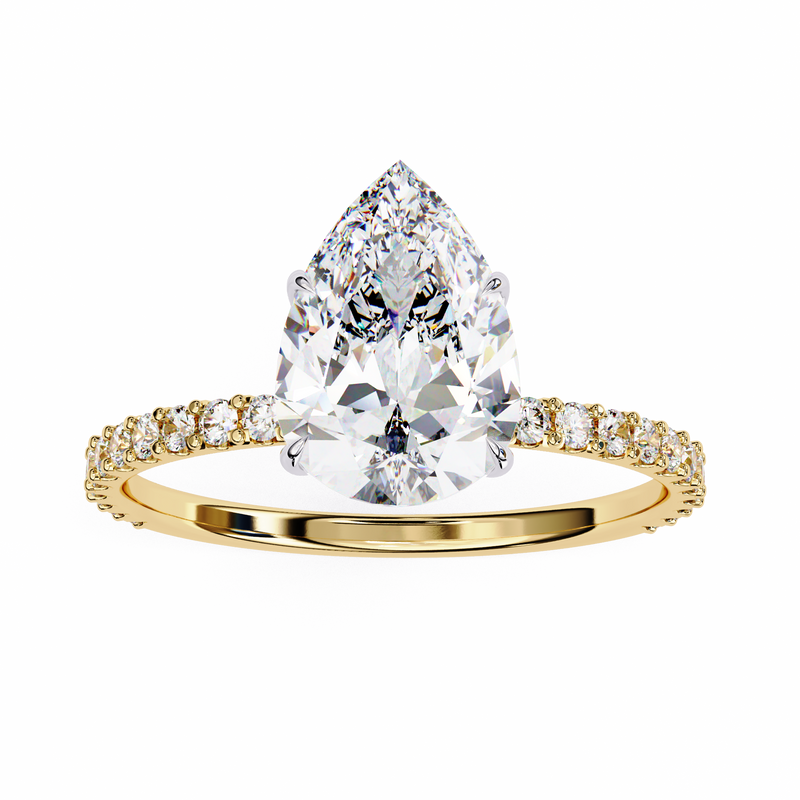 Stardust Loop Diamond Ring