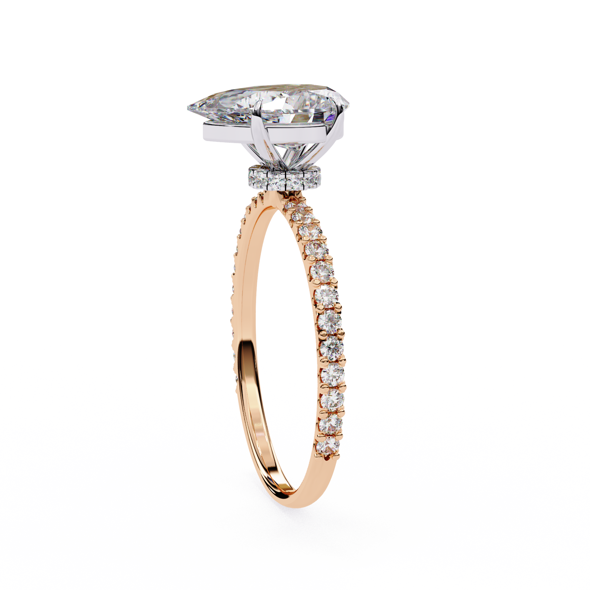 Stardust Loop Diamond Ring