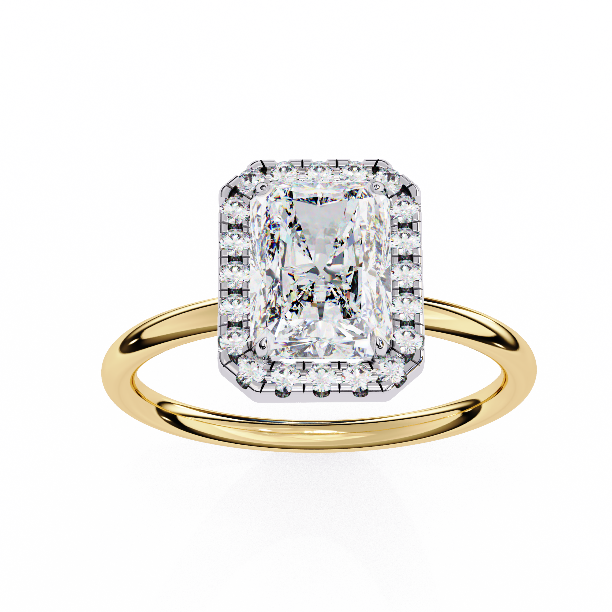 Sunflare Diamond Ring