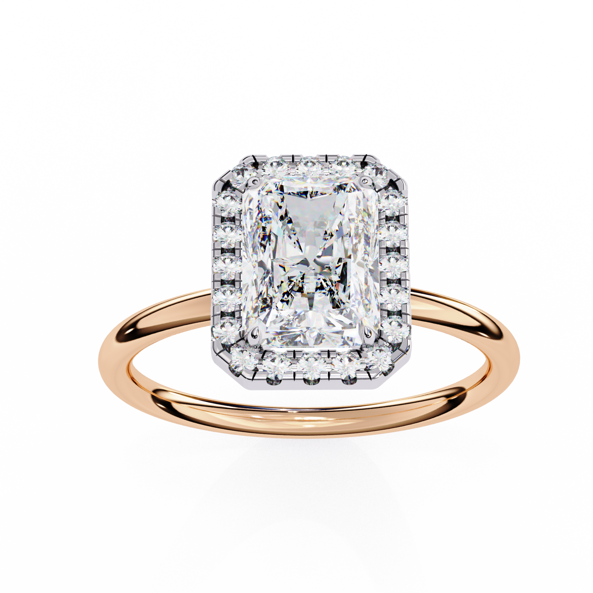 Sunflare Diamond Ring