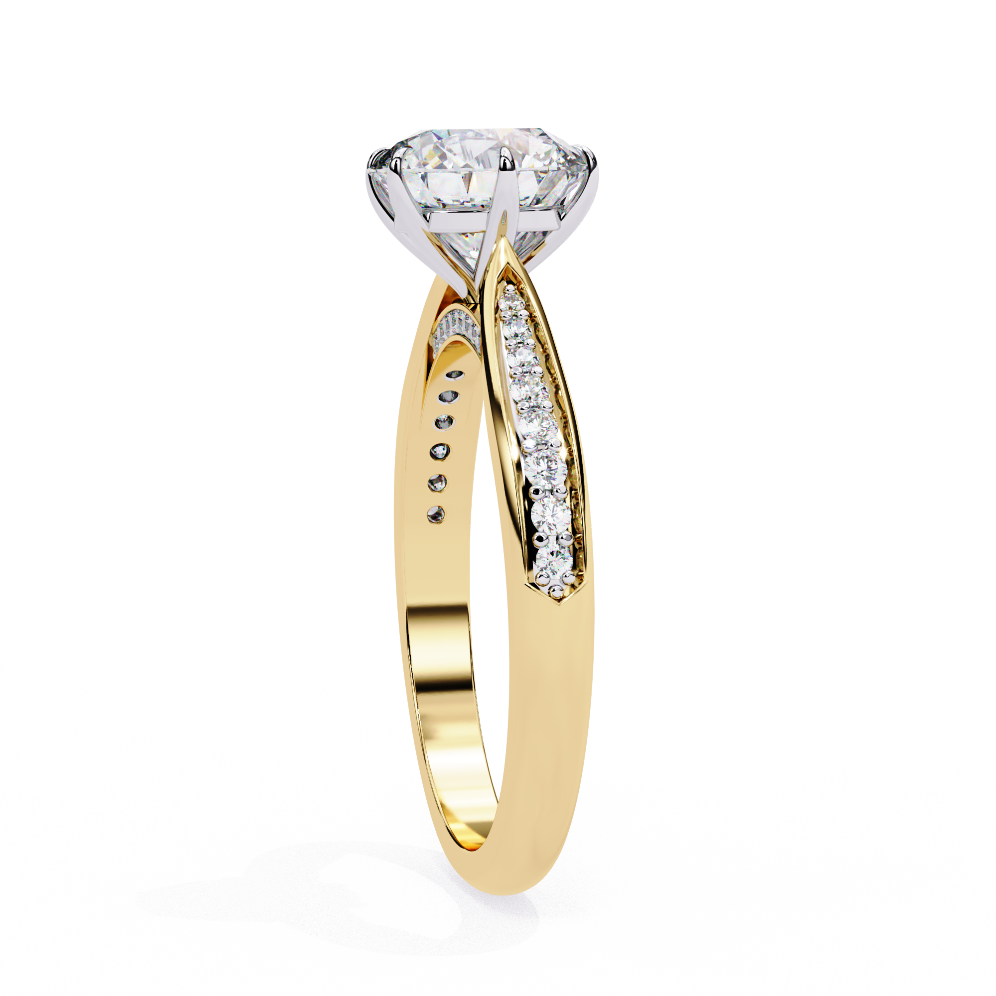Astra Beam Diamond Ring