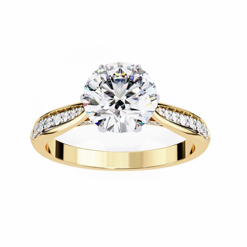 Astra Beam Diamond Ring