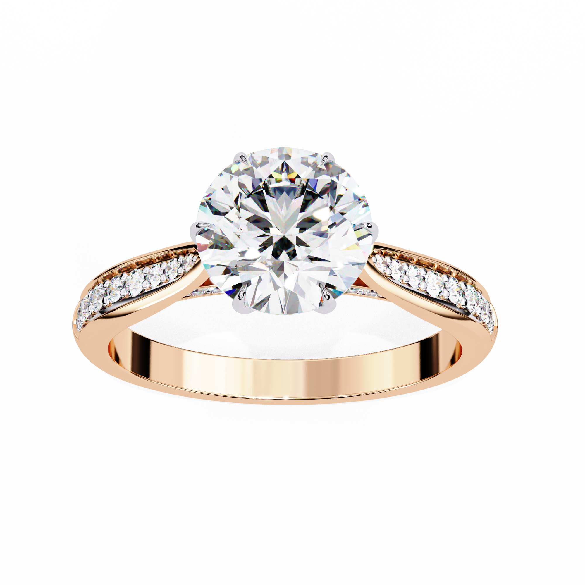 Astra Beam Diamond Ring