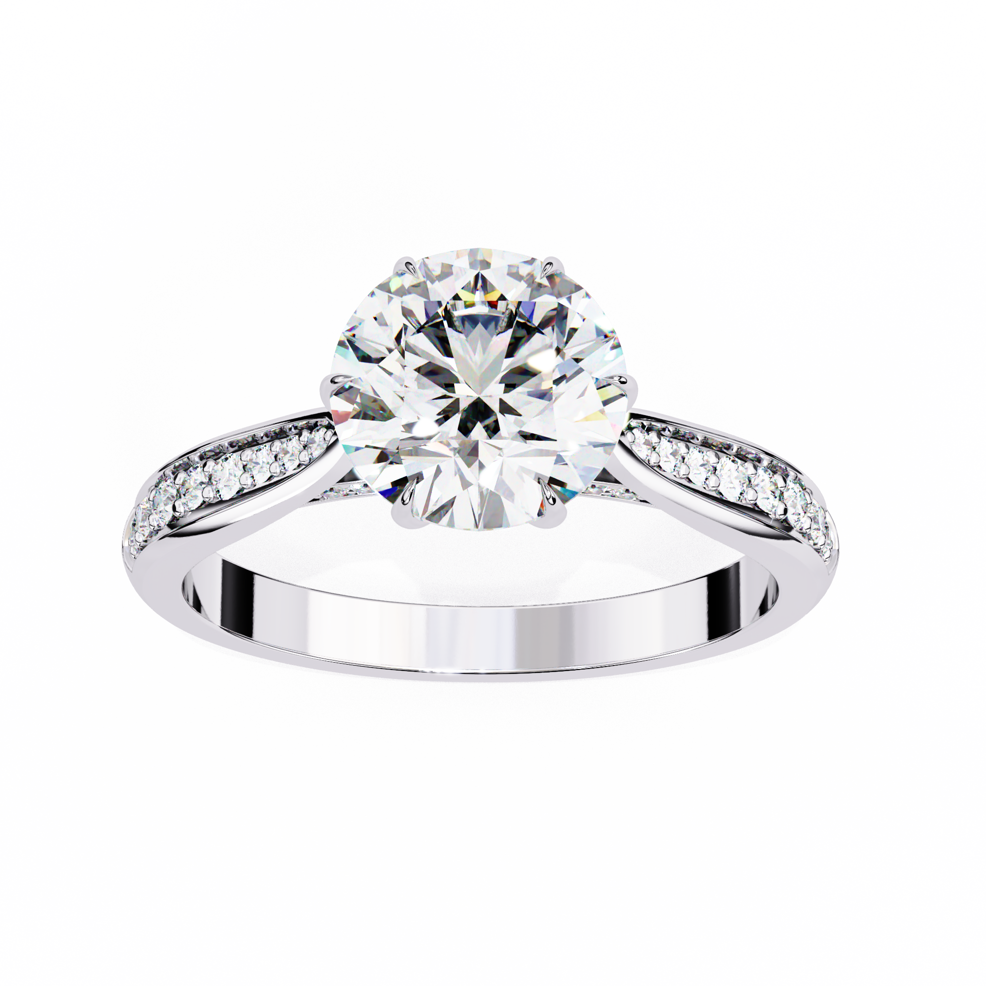 Astra Beam Diamond Ring