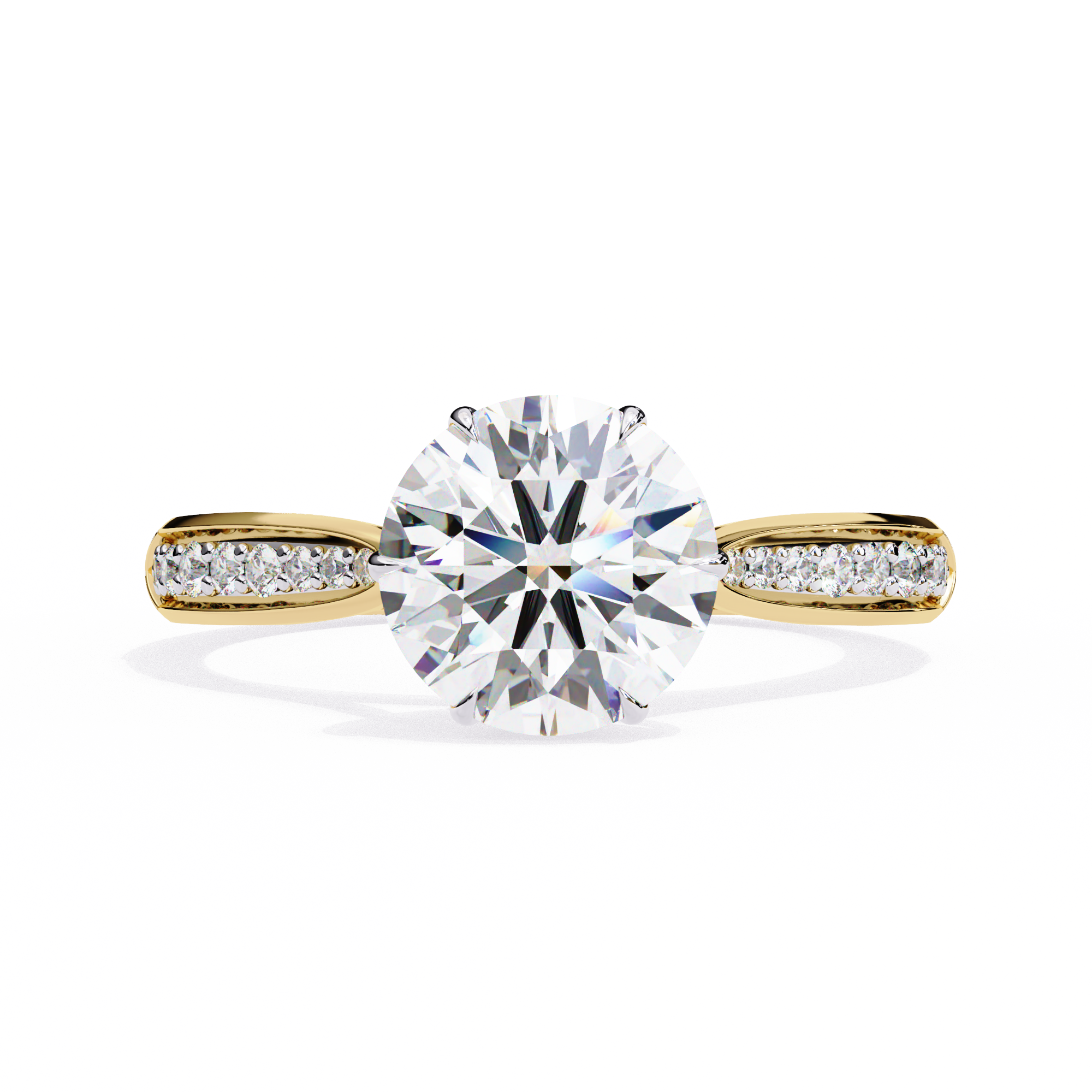Astra Beam Diamond Ring