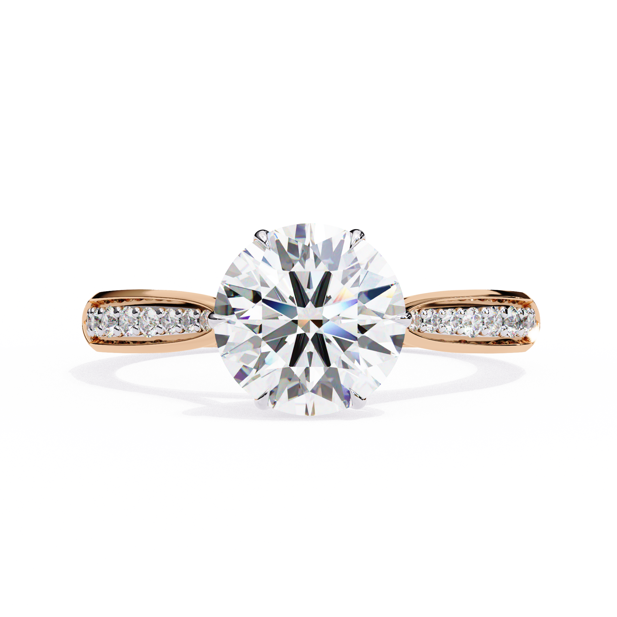 Astra Beam Diamond Ring