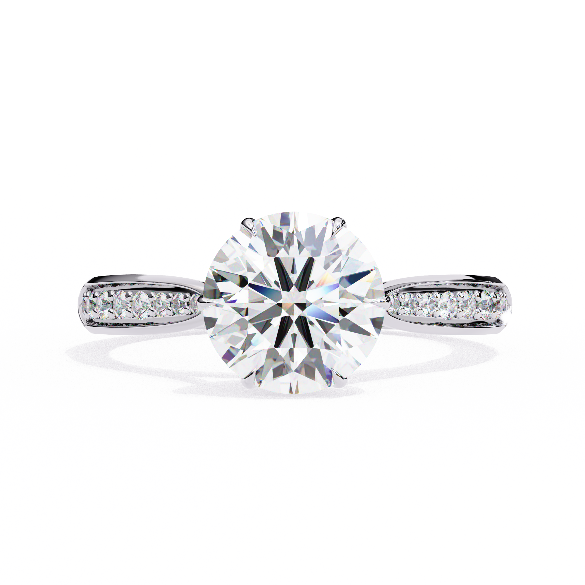 Astra Beam Diamond Ring