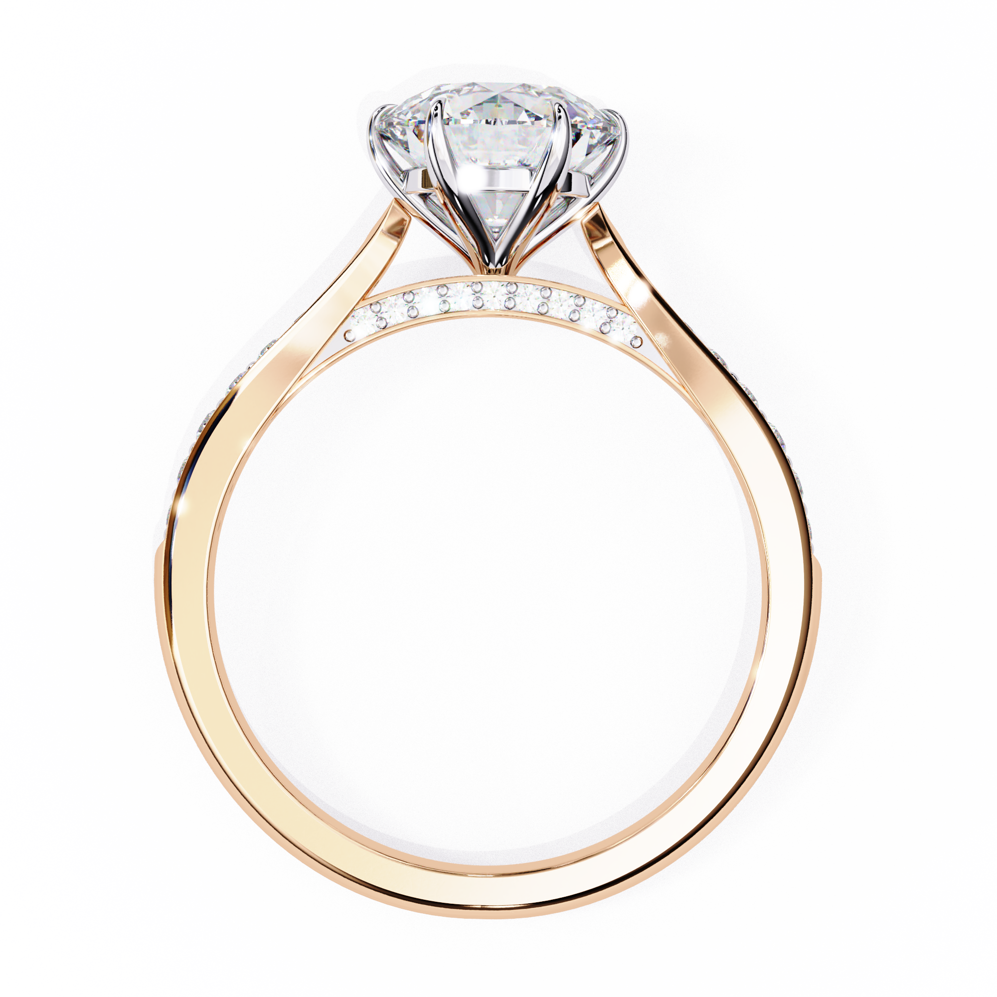 Astra Beam Diamond Ring