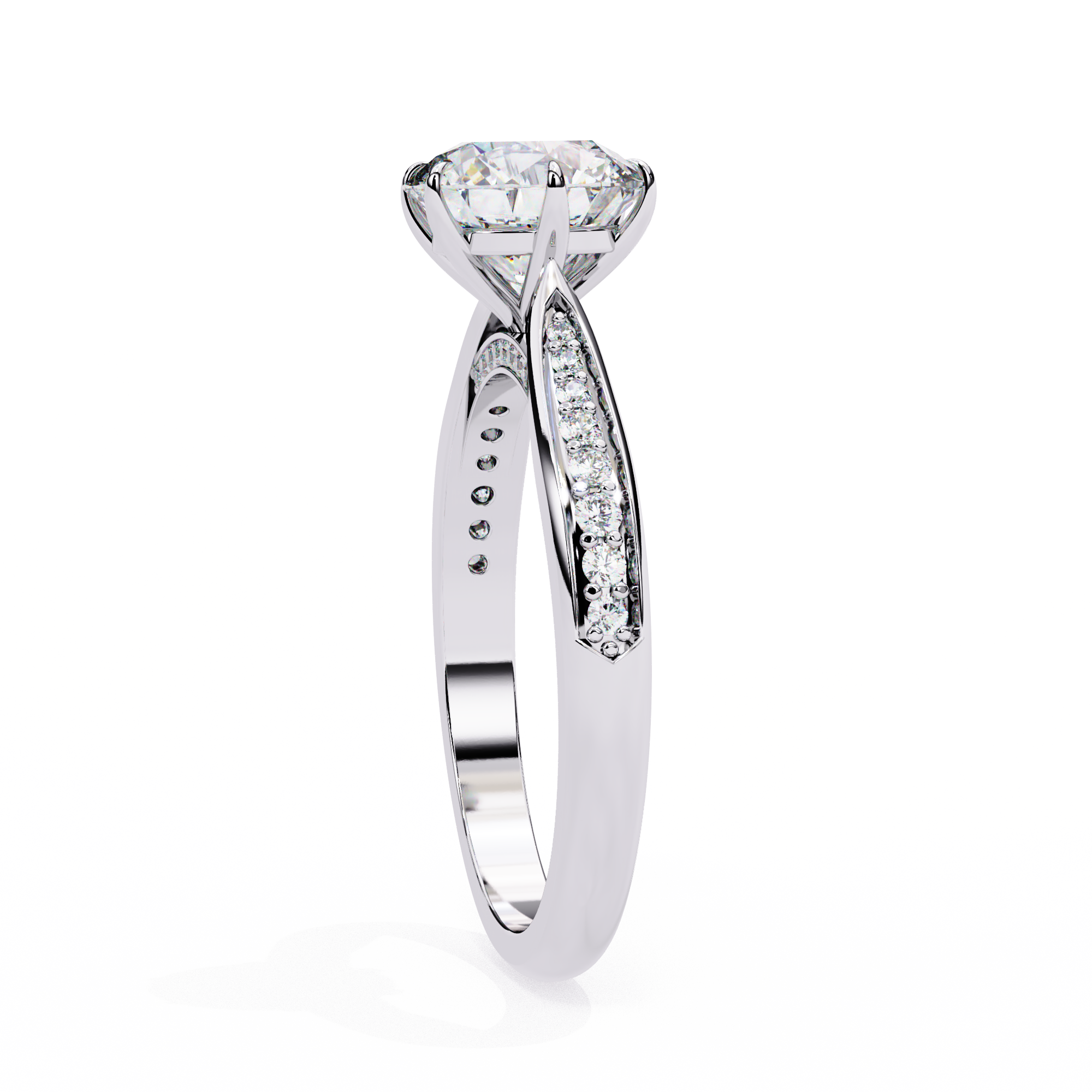 Astra Beam Diamond Ring