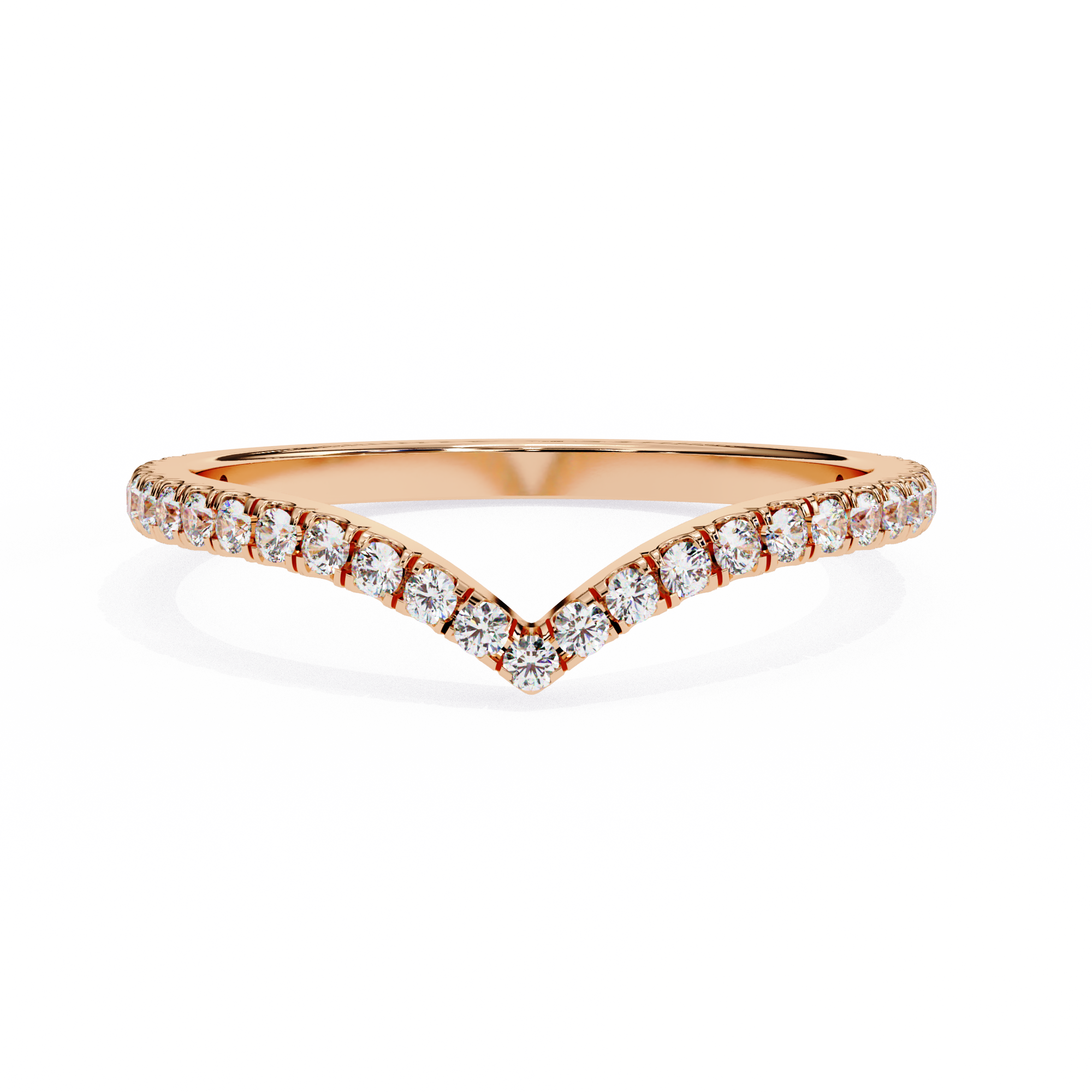 Starlight Crest Diamond Band