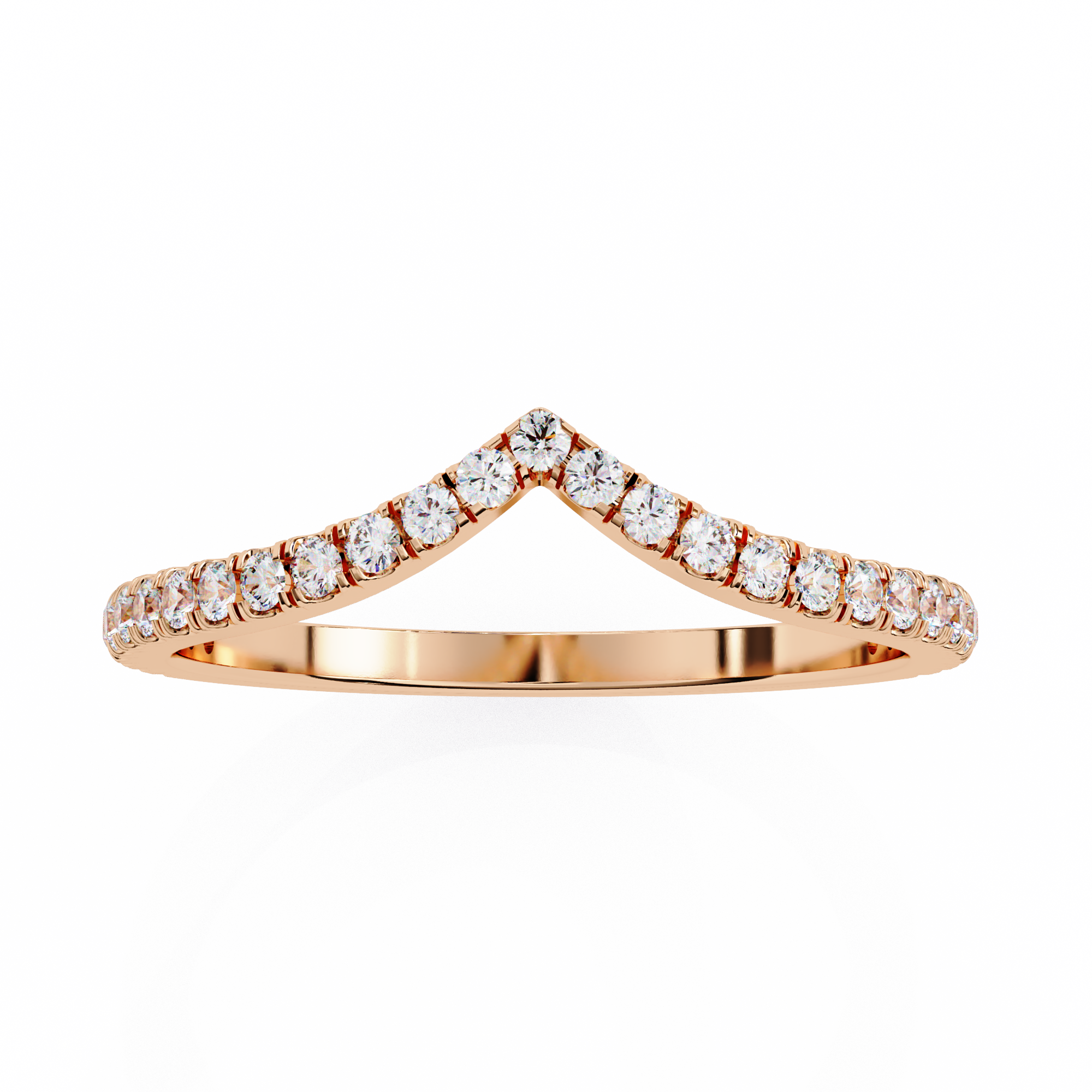 Starlight Crest Diamond Band