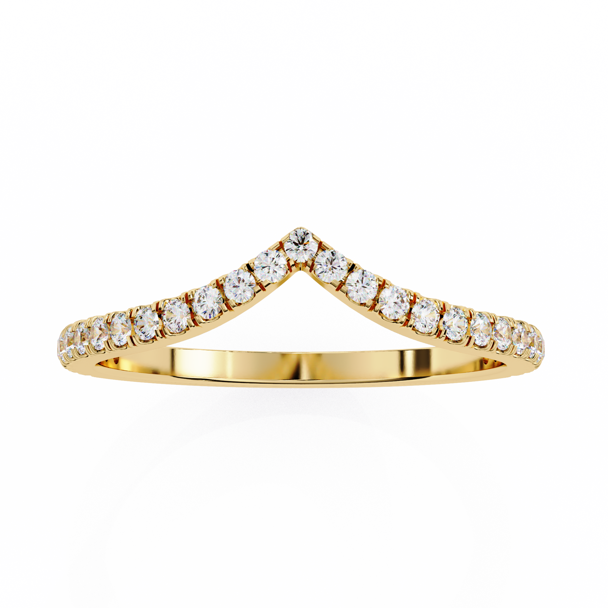 Starlight Crest Diamond Band