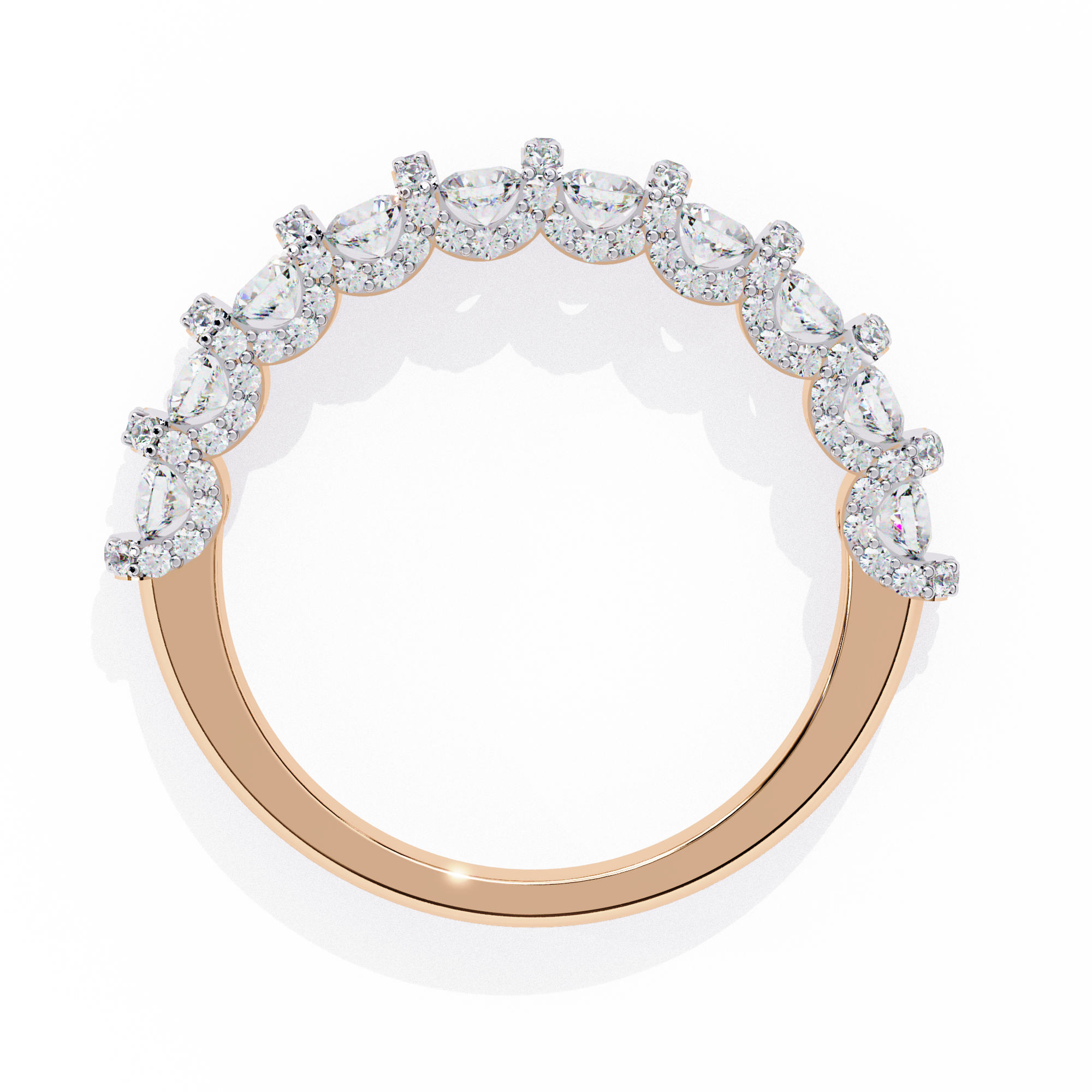 Velvet Night Diamond Ring Band