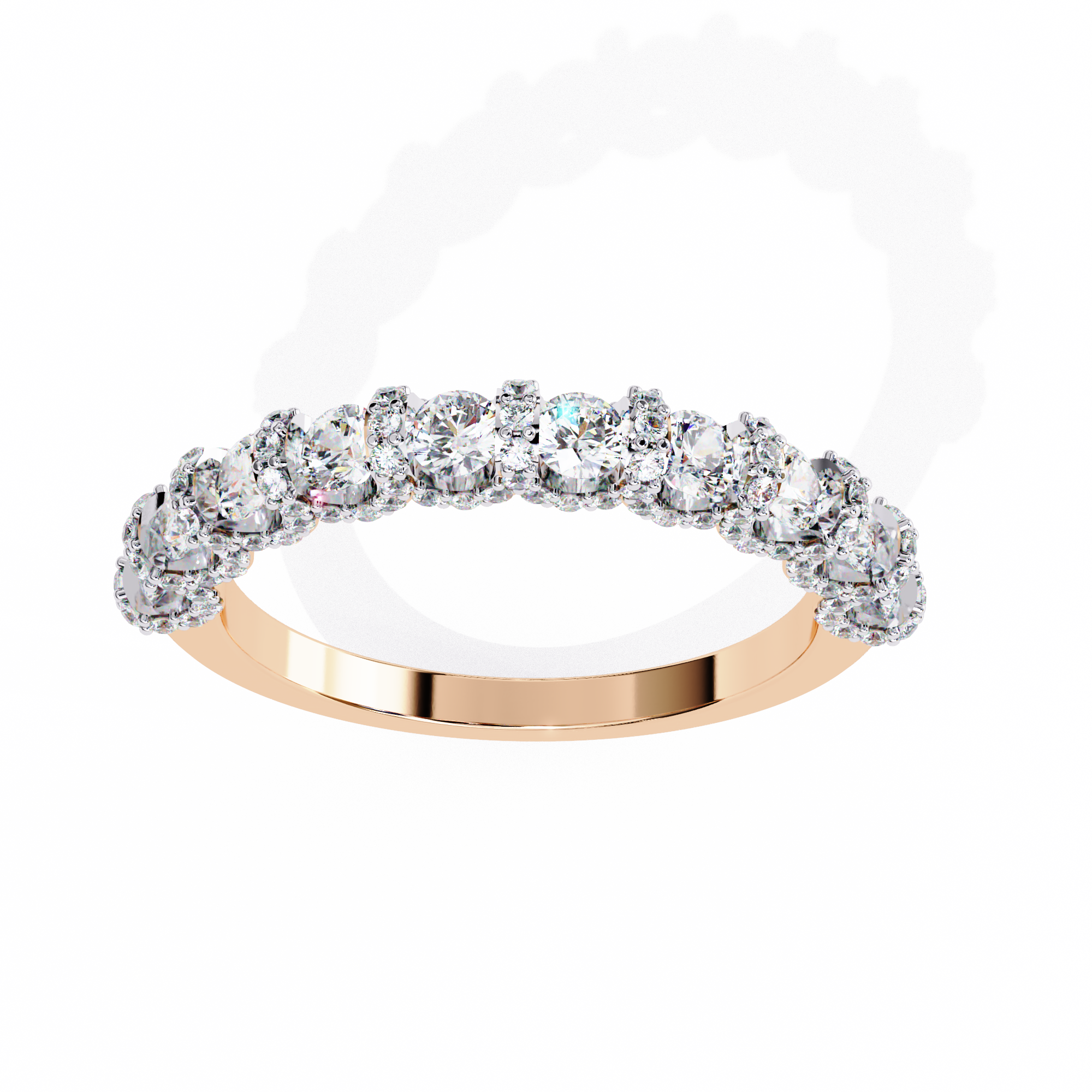 Velvet Night Diamond Ring Band