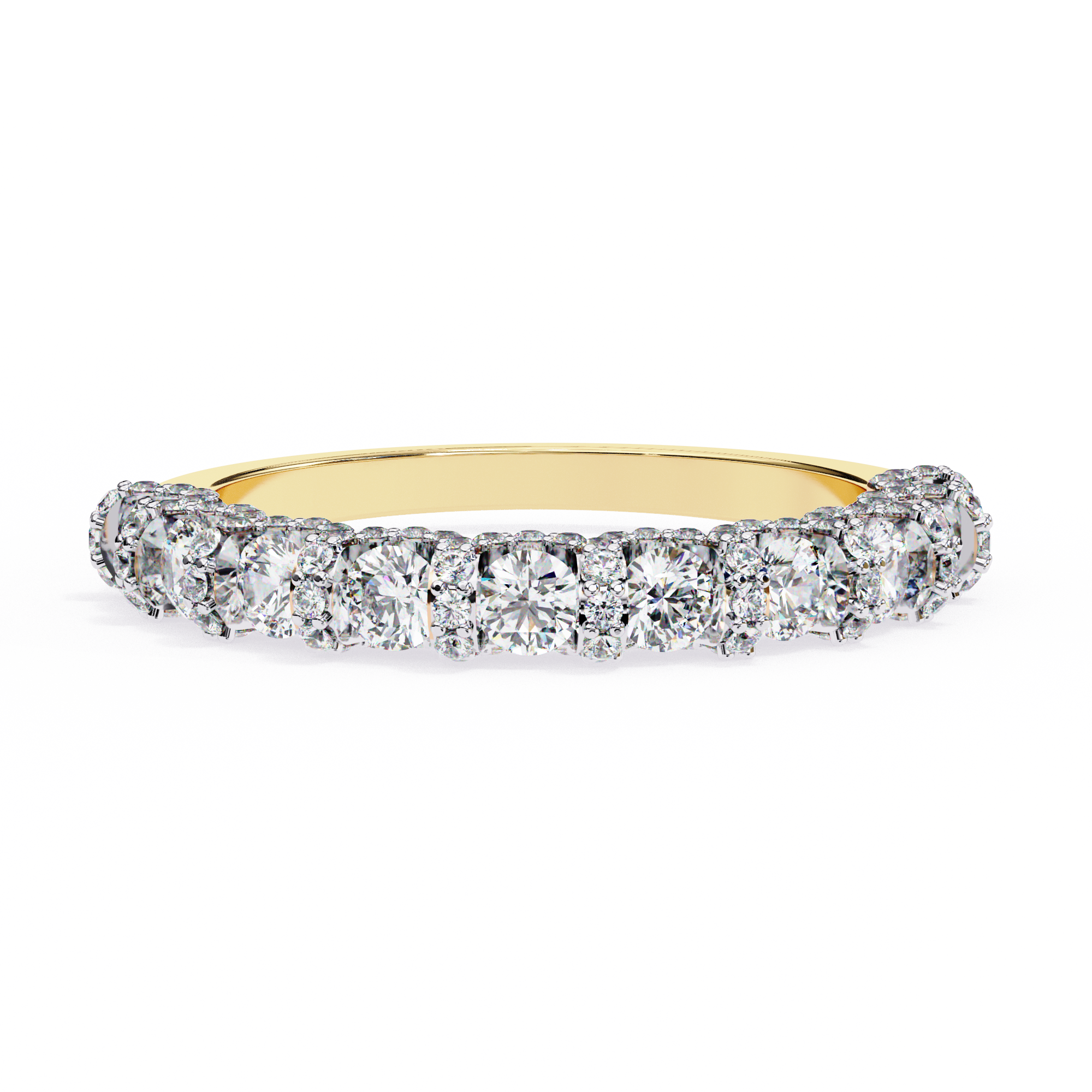 Velvet Night Diamond Ring Band
