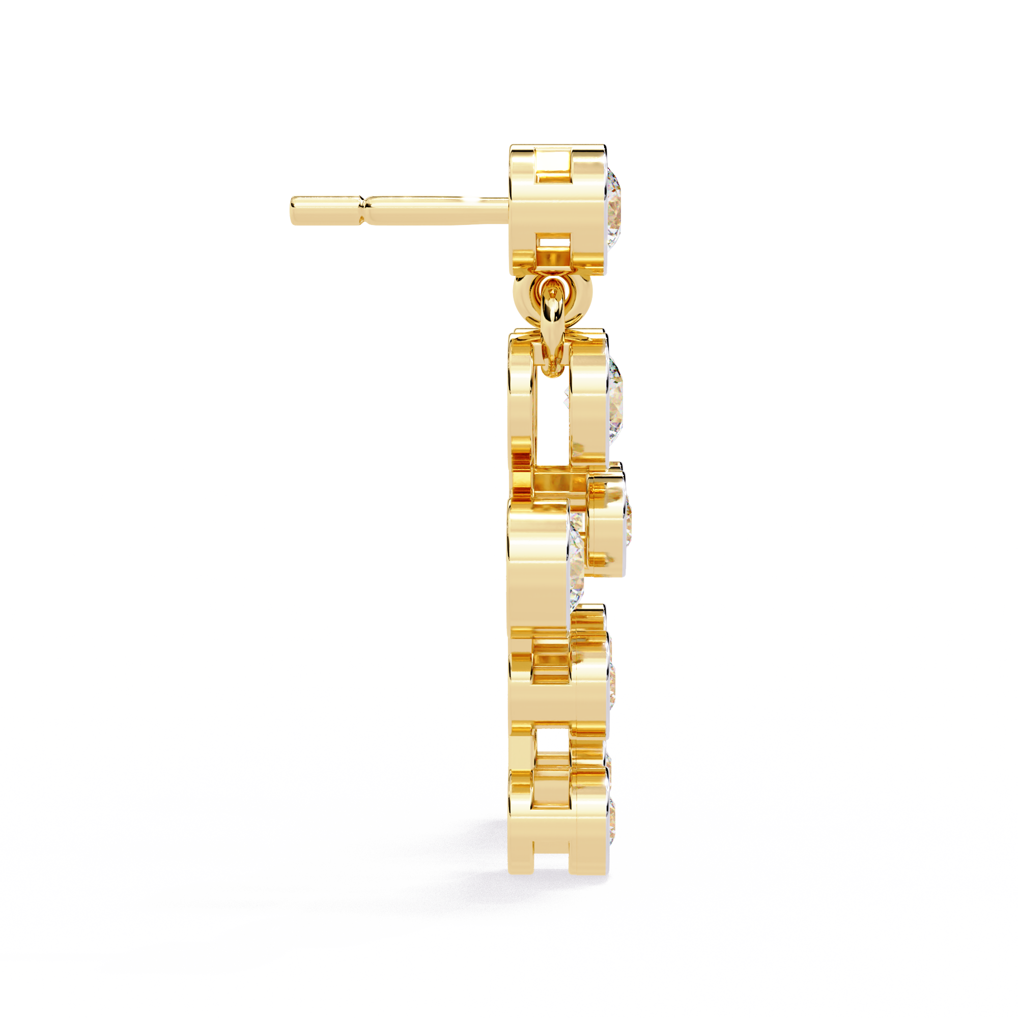 Dazzle Arc Diamond Earrings